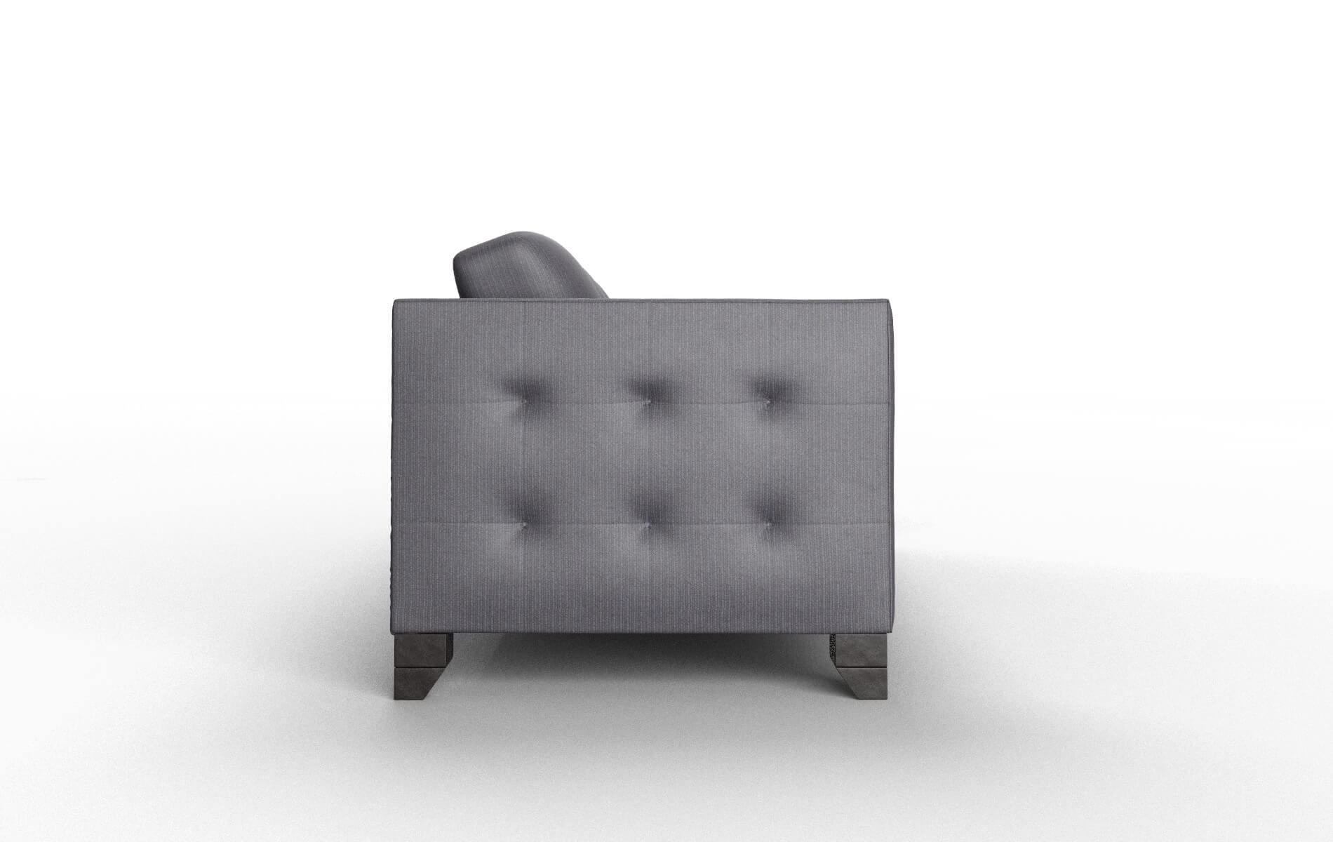 Paris Parker Charcoal Sofa espresso legs 3