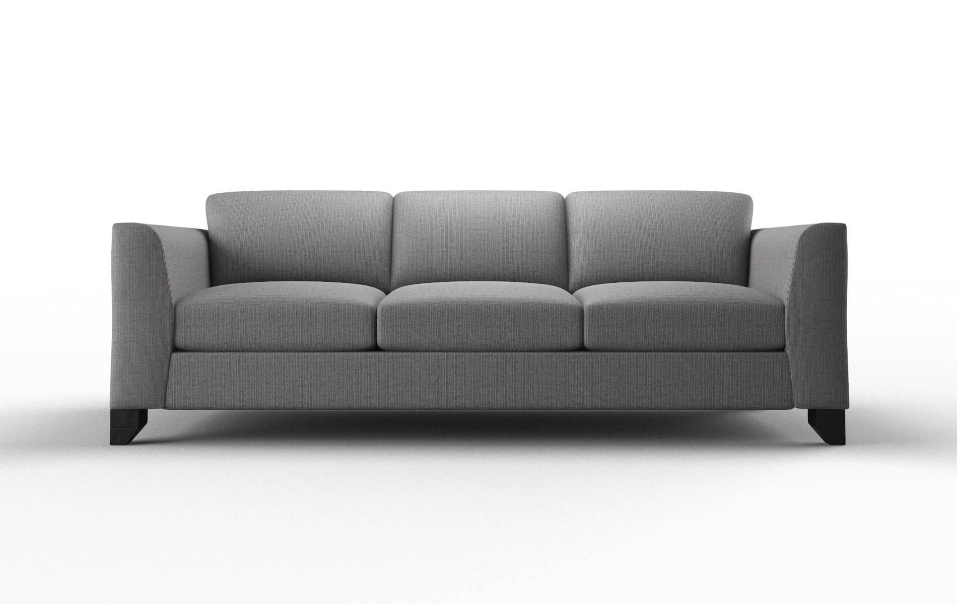 Paris Parker Graphite Sofa espresso legs 1