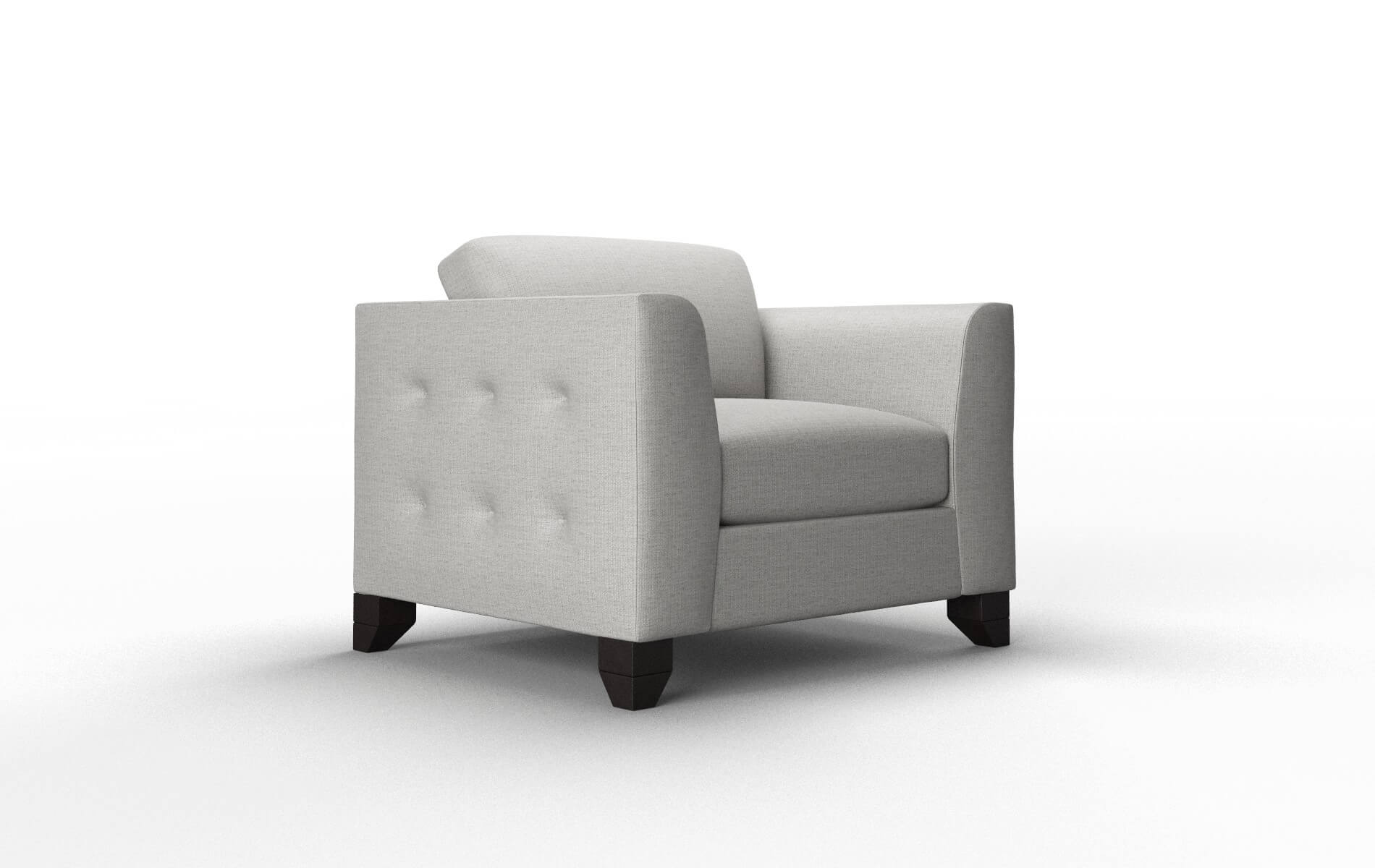 Paris Parker Silver Chair espresso legs 2