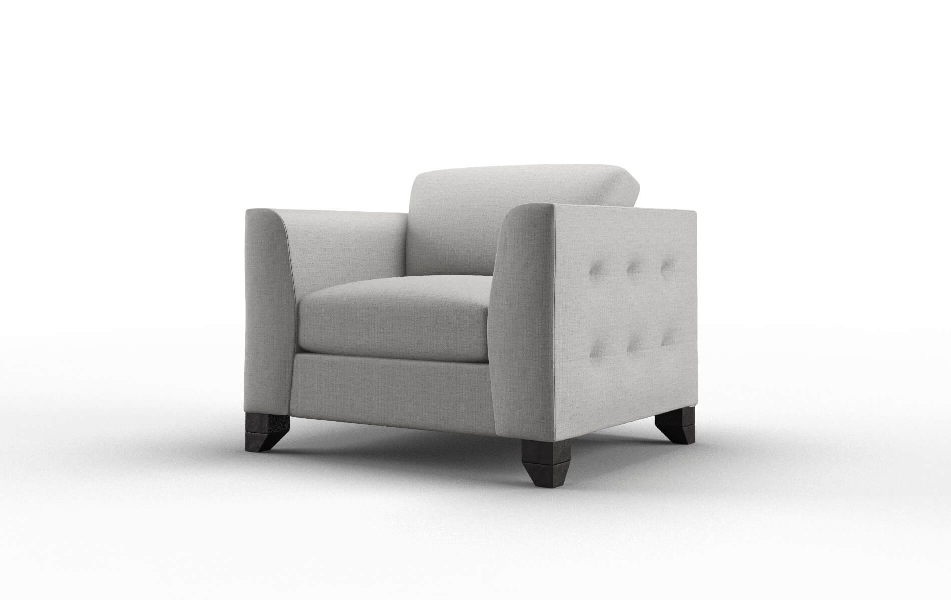 Paris Parker Silver Chair espresso legs 4