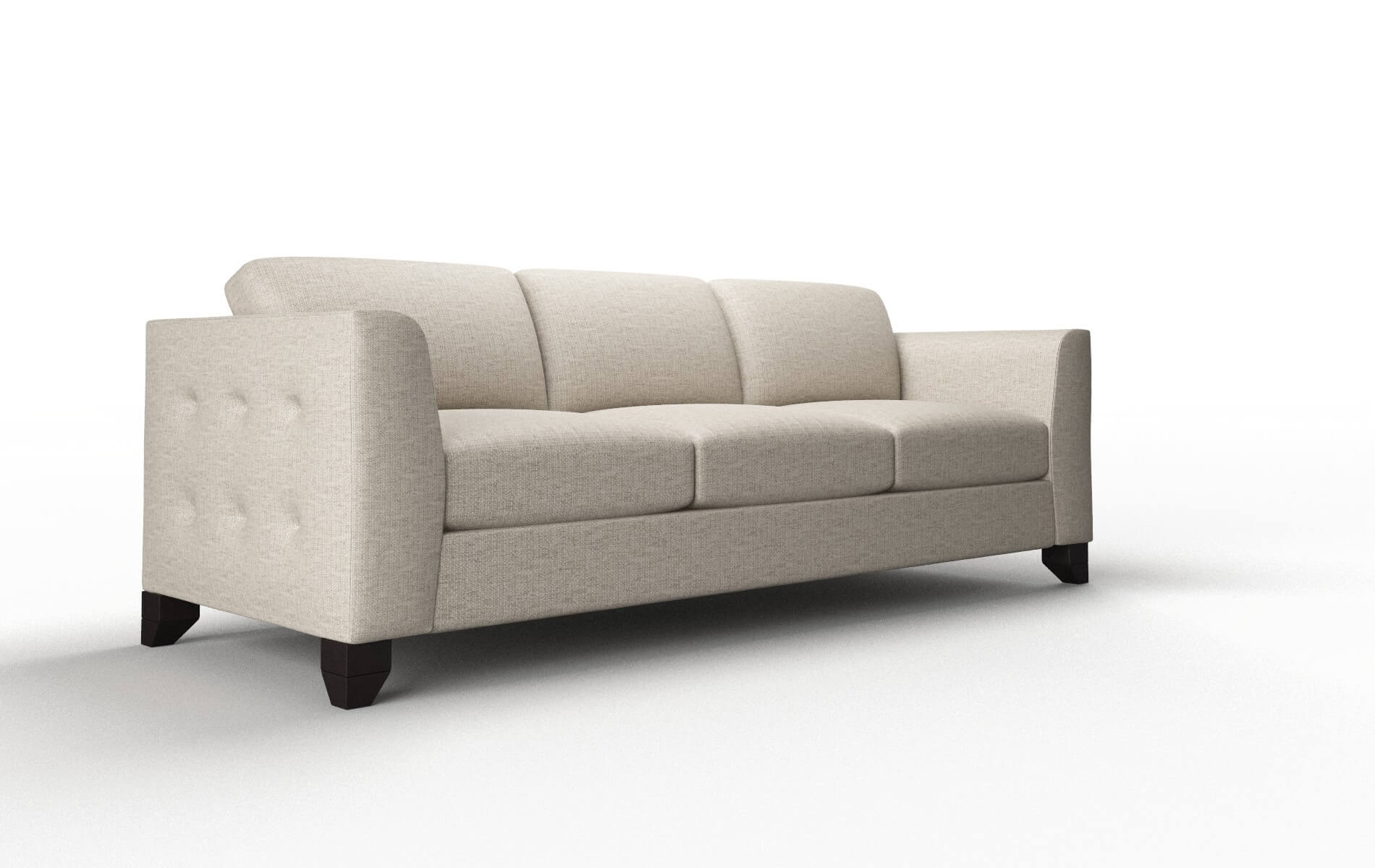 Paris Parker Wheat Sofa espresso legs 2
