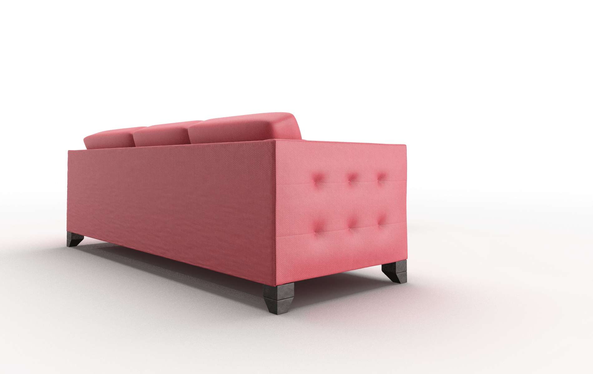 Paris Pauline Ruby Sectional espresso legs 3