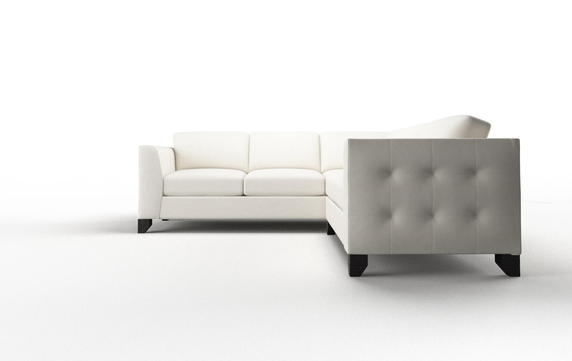 Paris R_prize Cream Sectional espresso legs 5
