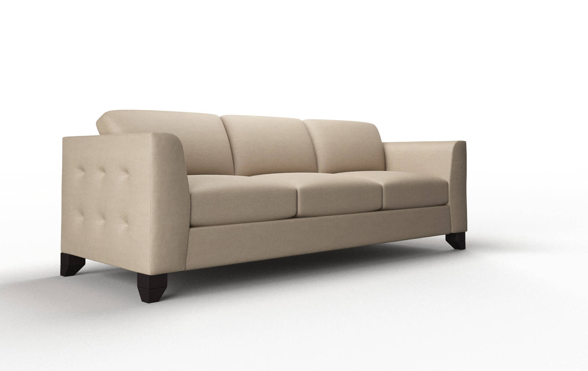 Paris Rocket Cappuccino Sofa espresso legs 2
