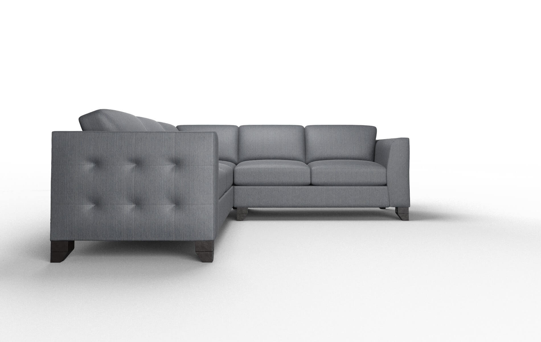Paris Rocket Eclipse Sectional espresso legs 2
