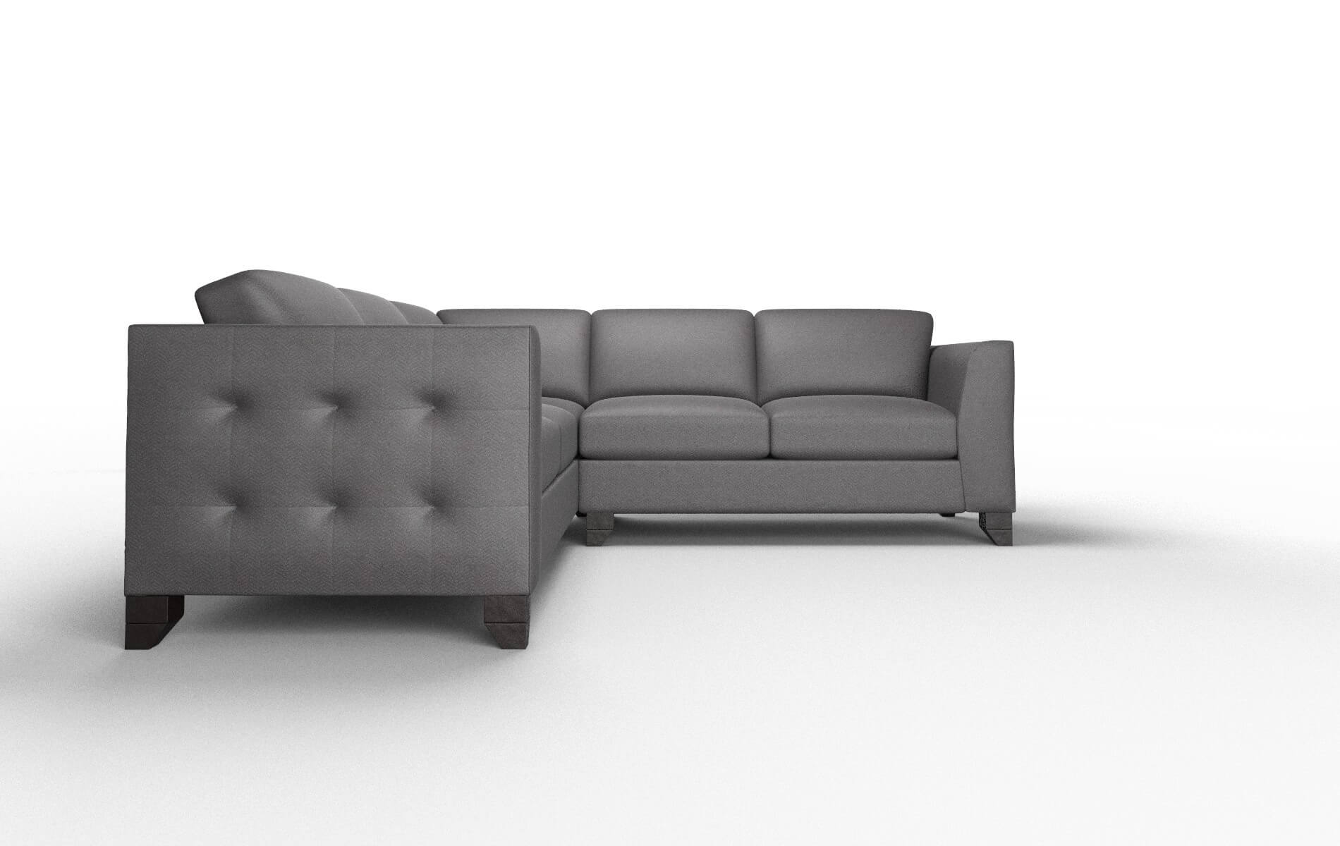 Paris Royale Eclipse Sectional espresso legs 2