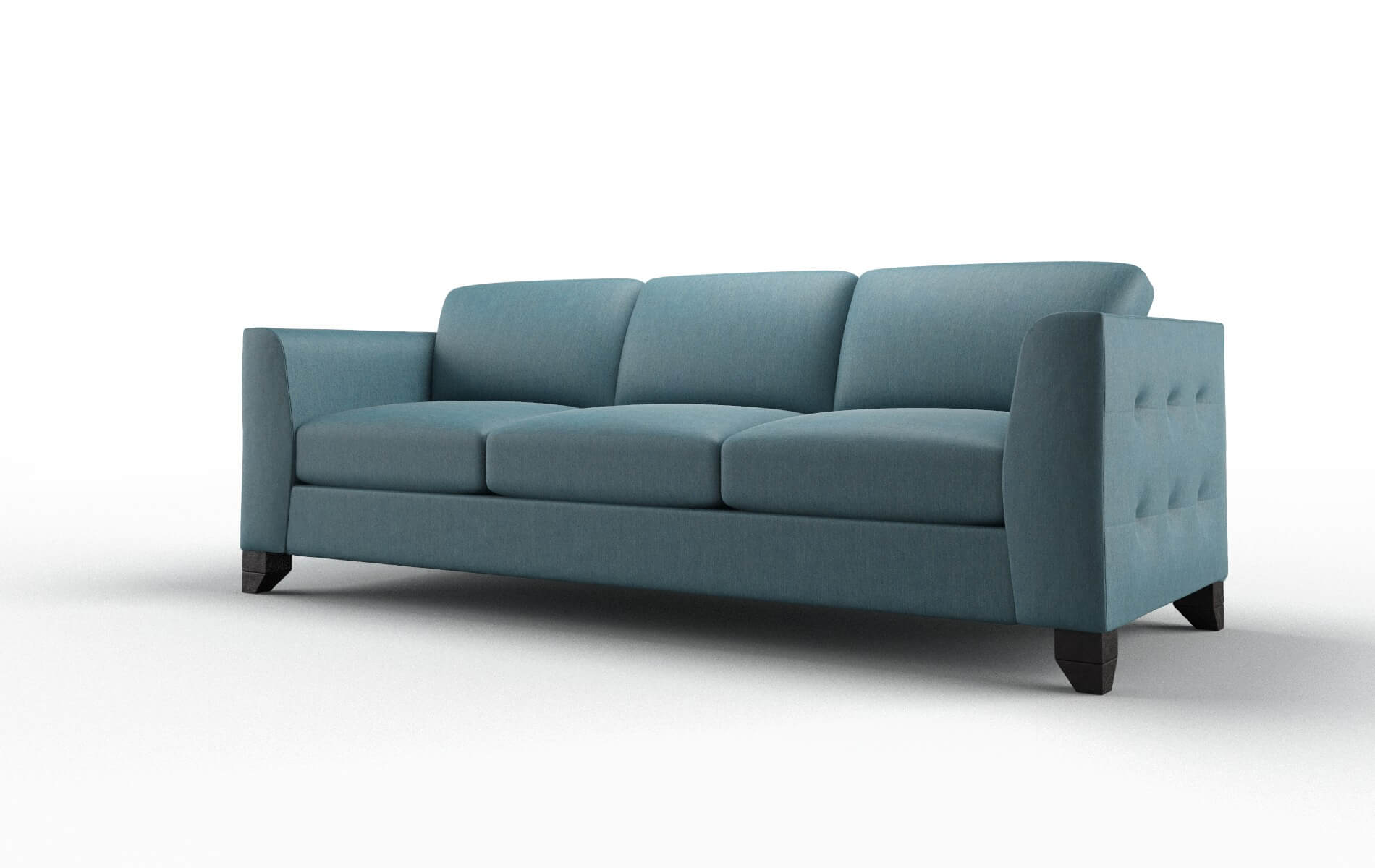 Paris Royale Electric_blue Sofa espresso legs 4