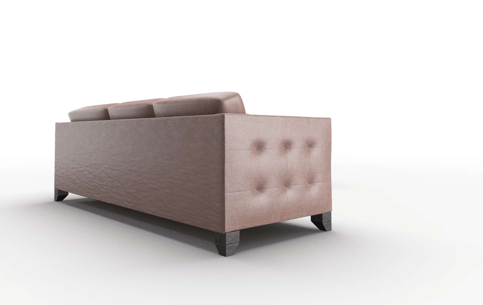 Paris Royale Mocha Sectional espresso legs 3