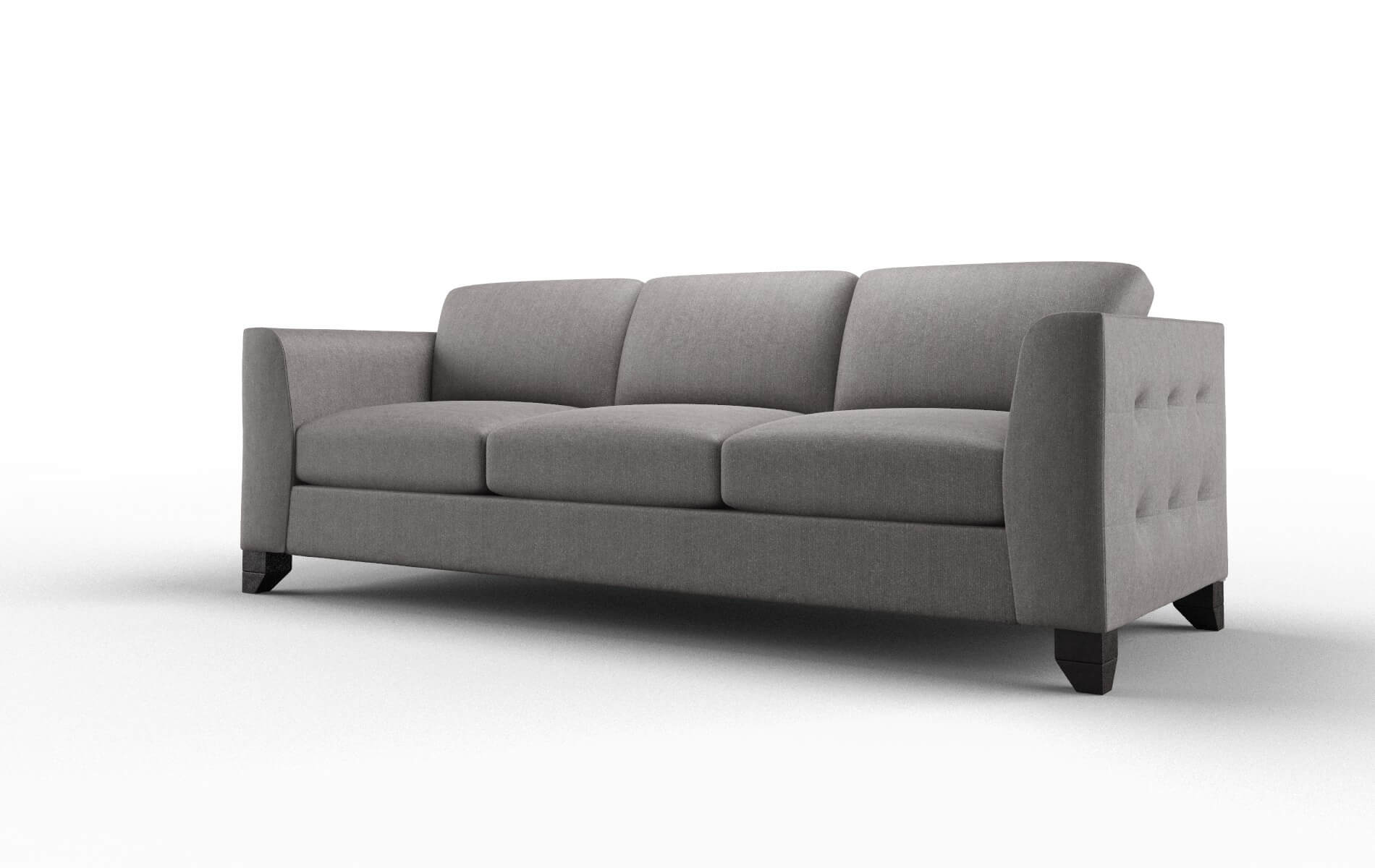 Paris Sasha Granite Sofa espresso legs 4