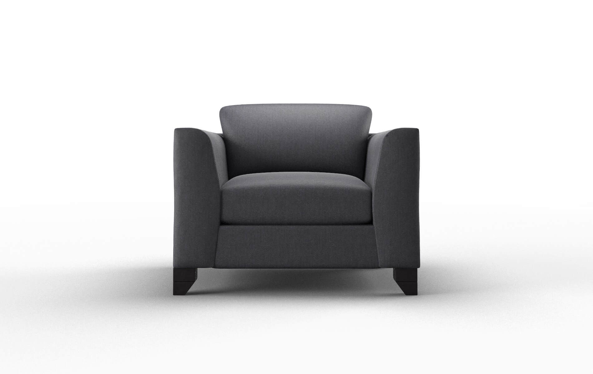 Paris Sasha Navy Chair espresso legs 1