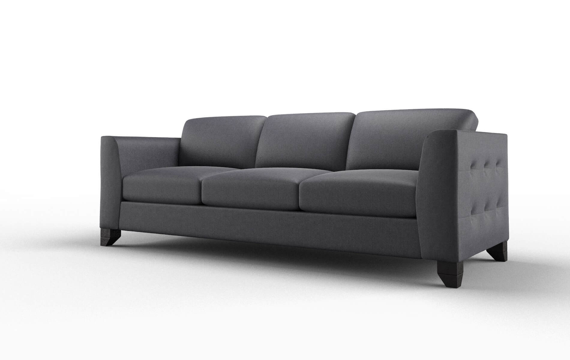 Paris Sasha Navy Sofa espresso legs 4