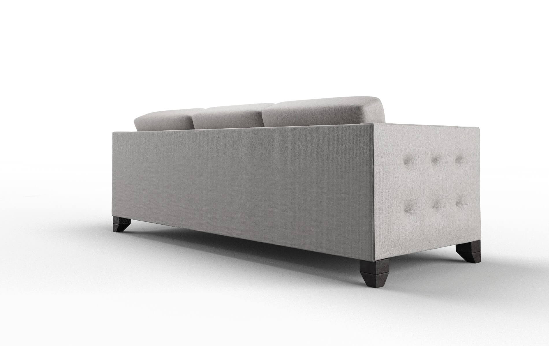 Paris Sasha Silver Sofa espresso legs 5
