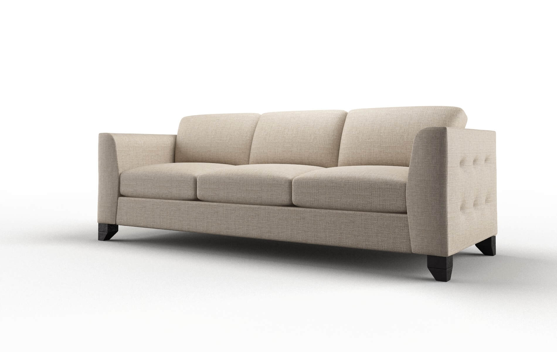 Paris Sosoftness 74 Sofa espresso legs 4