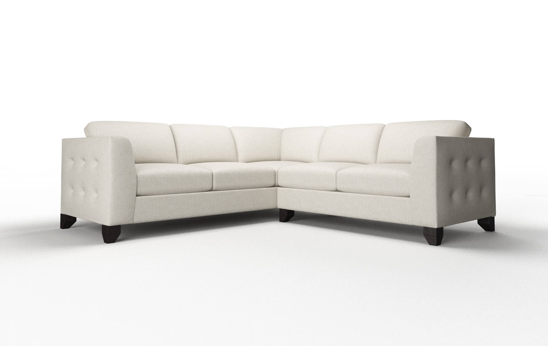 Paris Terrain natural Sectional Espresso Legs  1