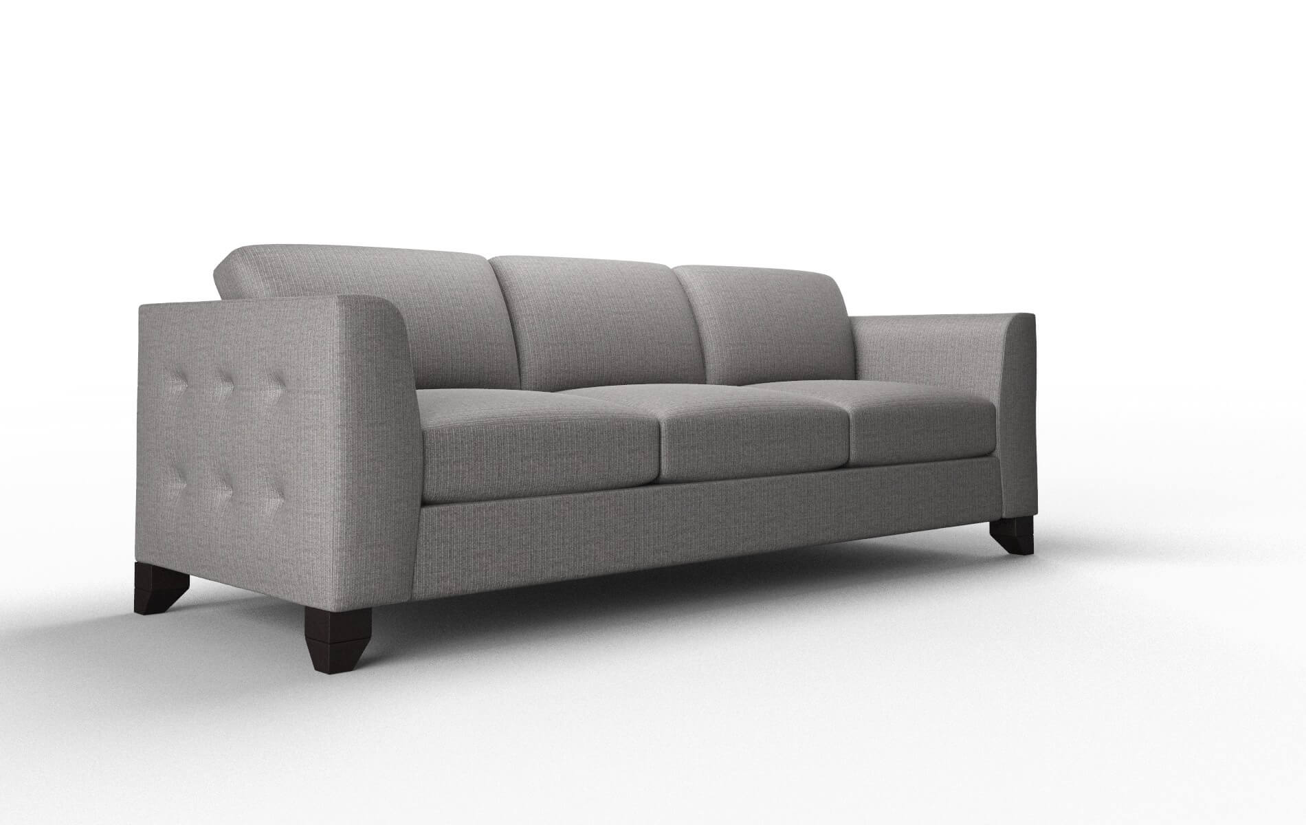 Paris Terrain Oatmeal Sofa espresso legs 2