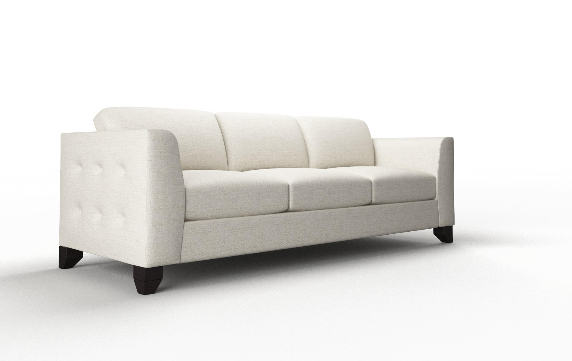 Paris Venus Cream Sofa espresso legs 2