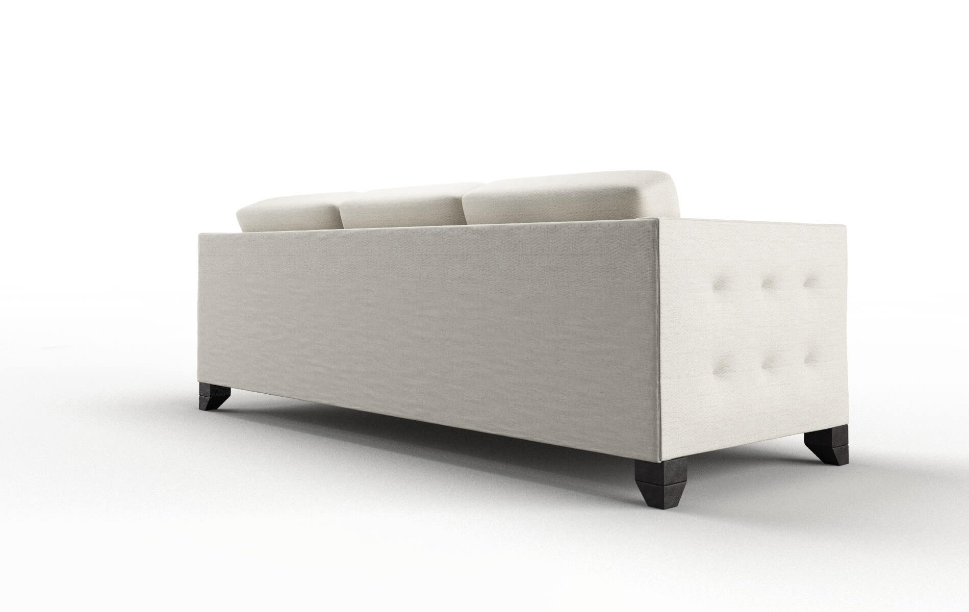 Paris Venus Cream Sofa espresso legs 5