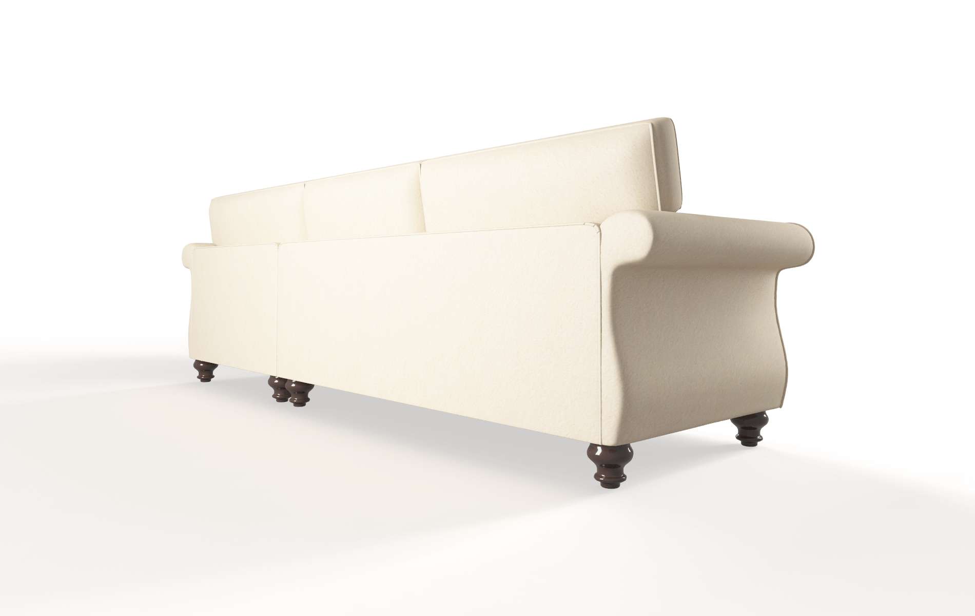 Pisa Bella Buckwheat Panel espresso legs 5