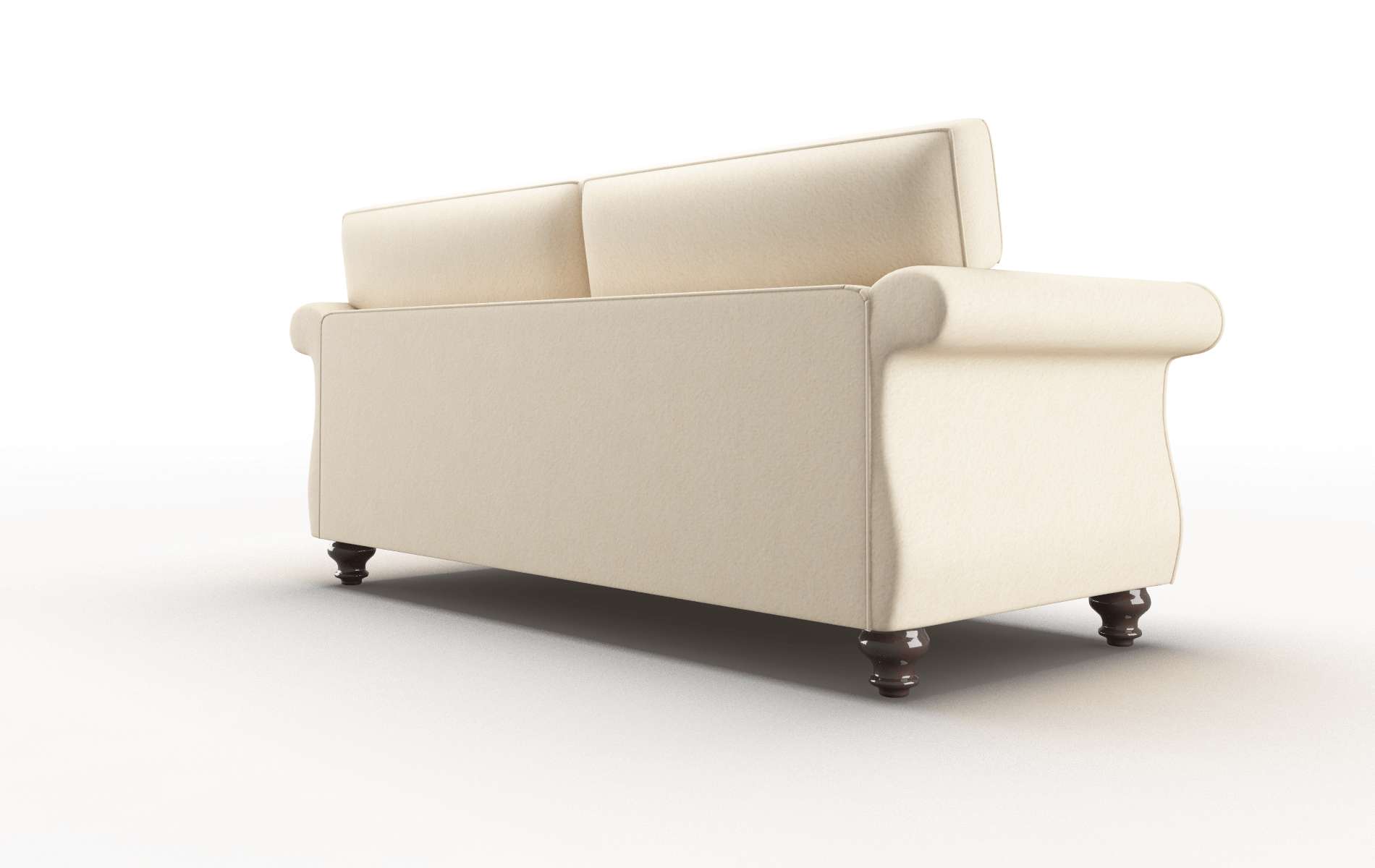 Pisa Bella Buckwheat Sofa espresso legs 5
