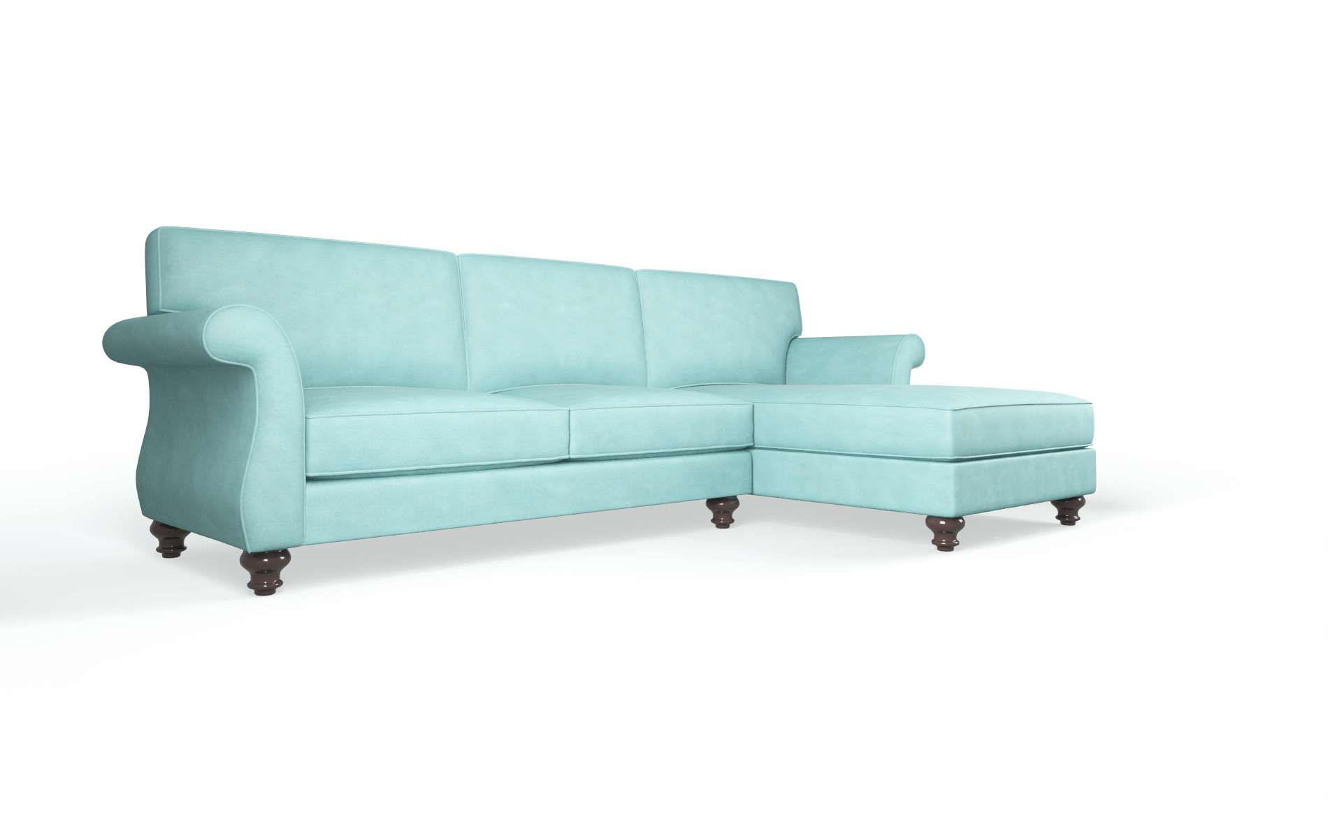 Pisa Bella Caribbean Panel espresso legs 2