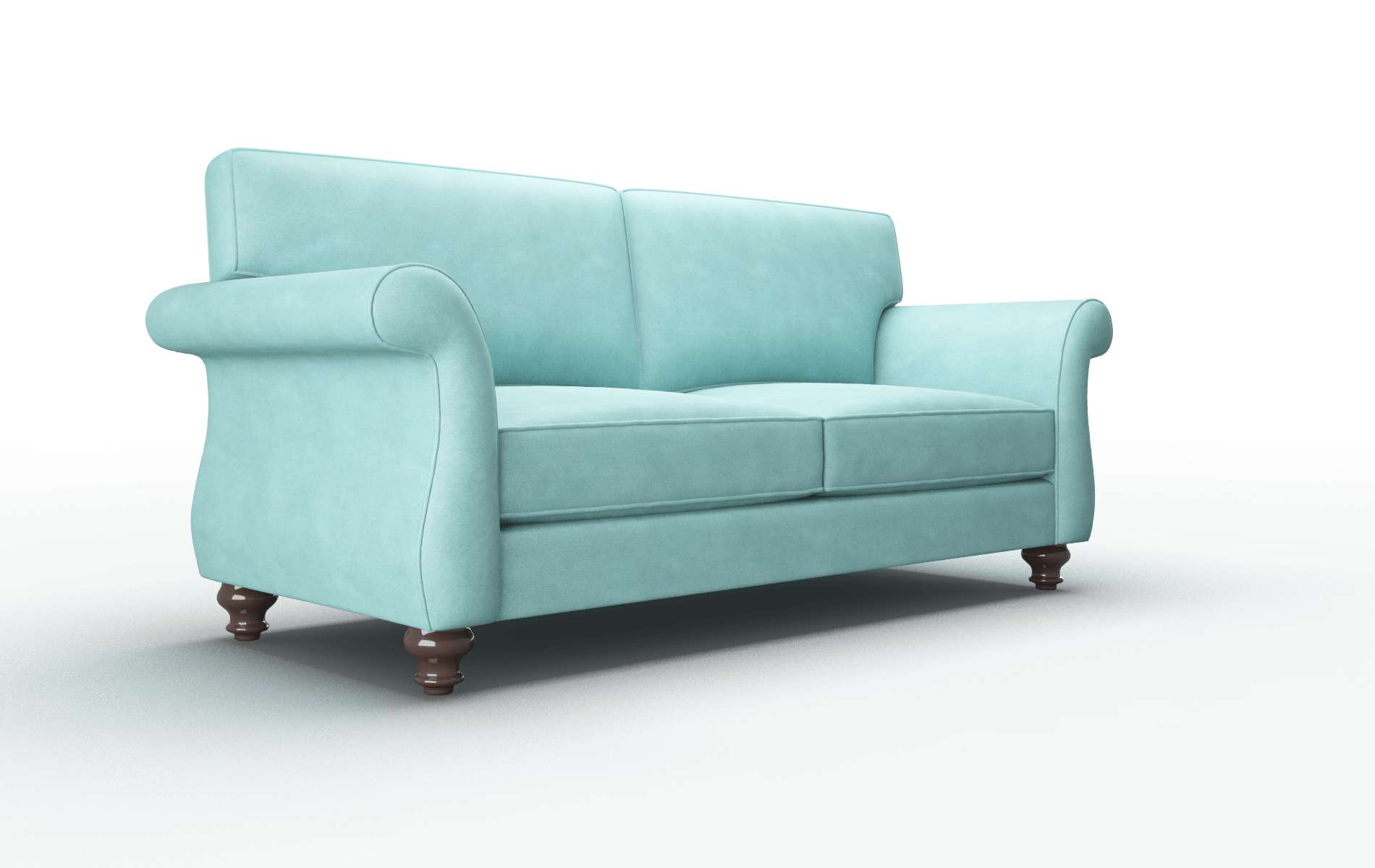 Pisa Bella Caribbean Sofa espresso legs 2