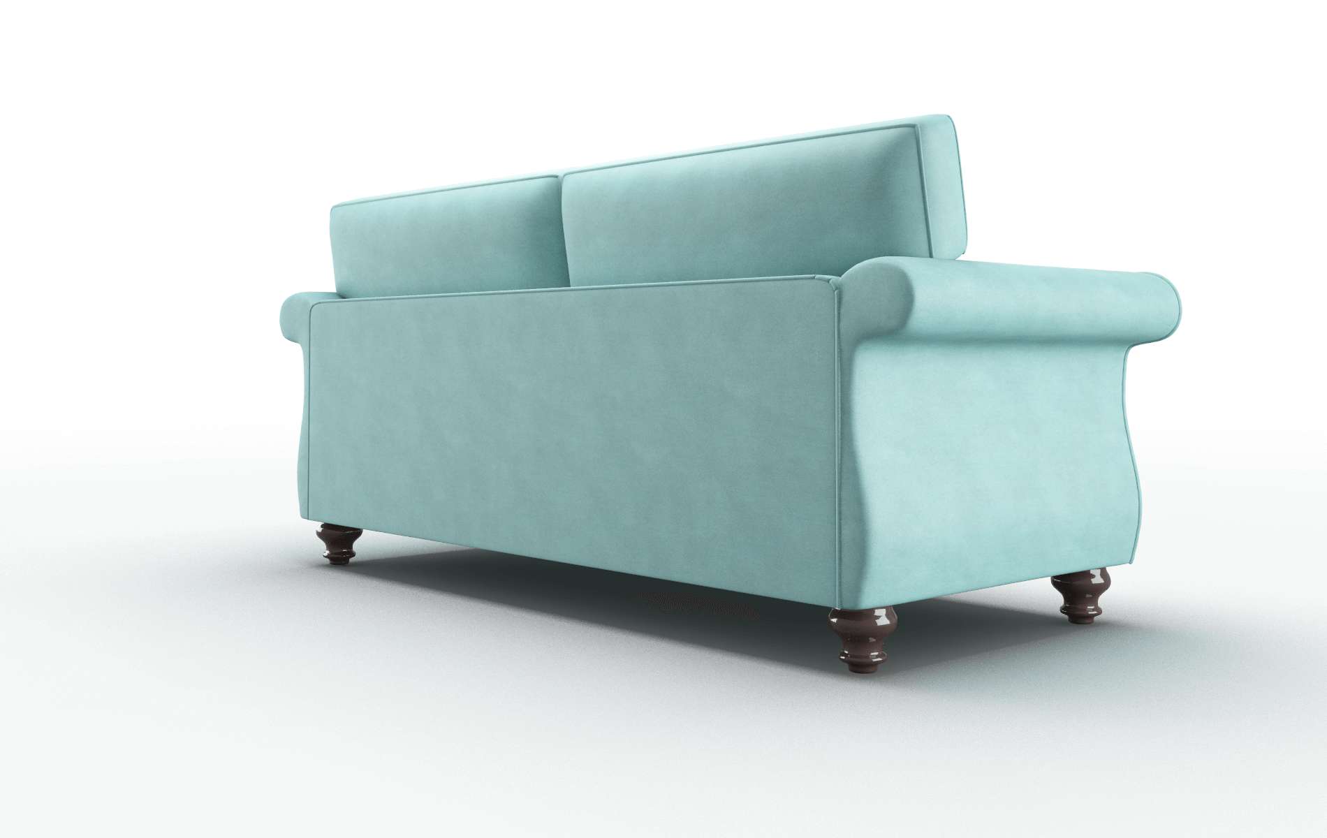 Pisa Bella Caribbean Sofa espresso legs 5