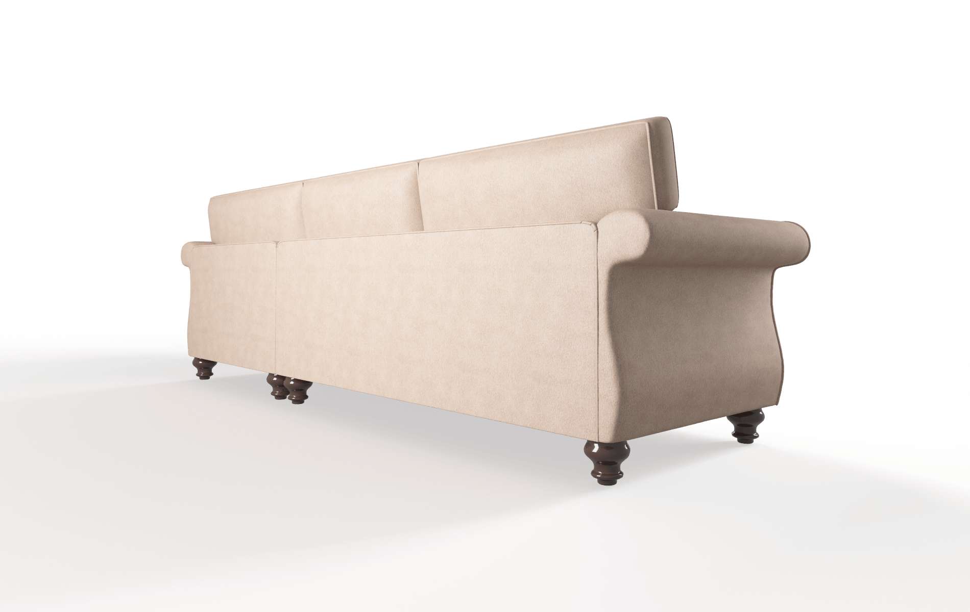 Pisa Bella Cocoa Panel espresso legs 5