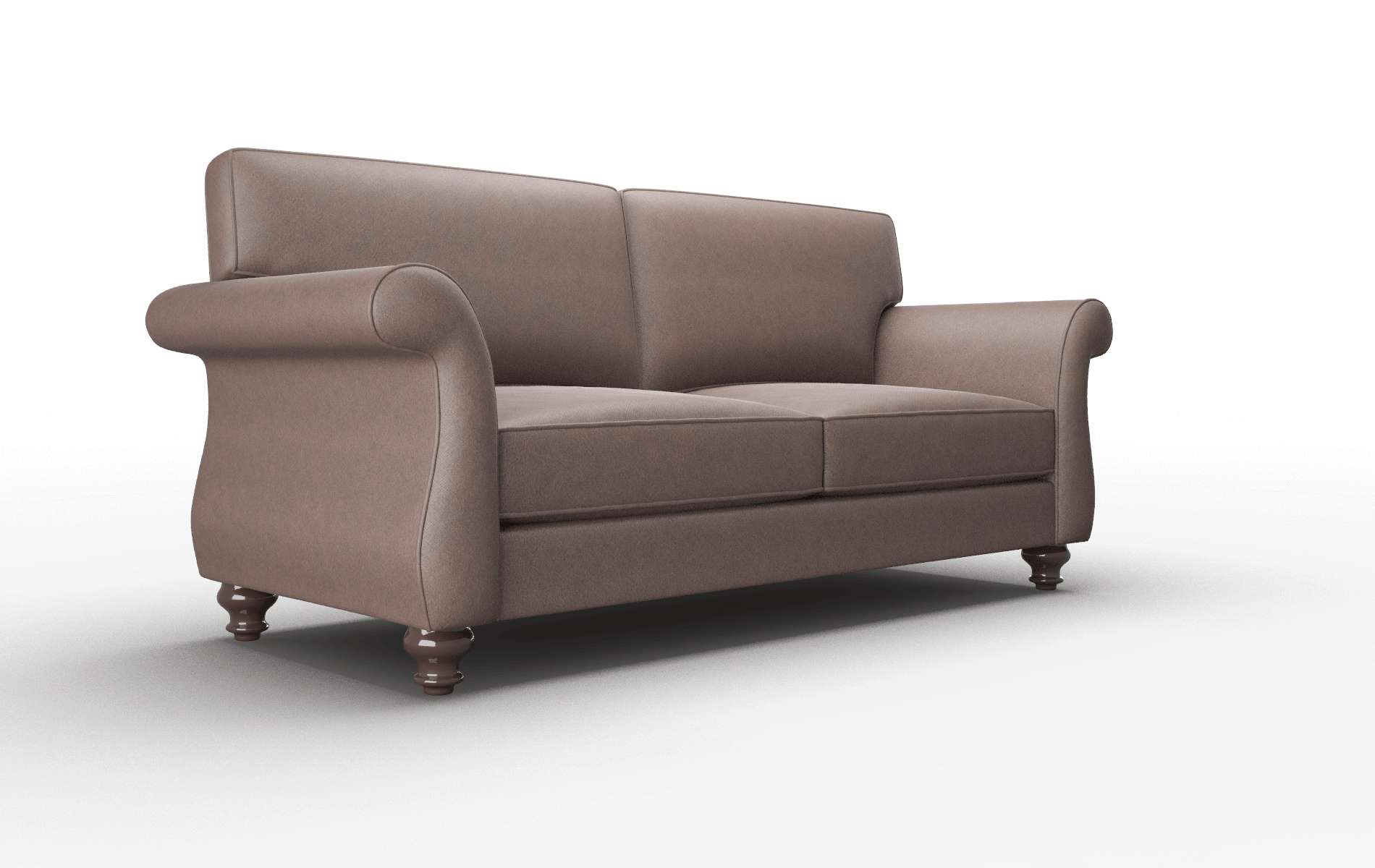Pisa Bella Espresso Sofa espresso legs 2