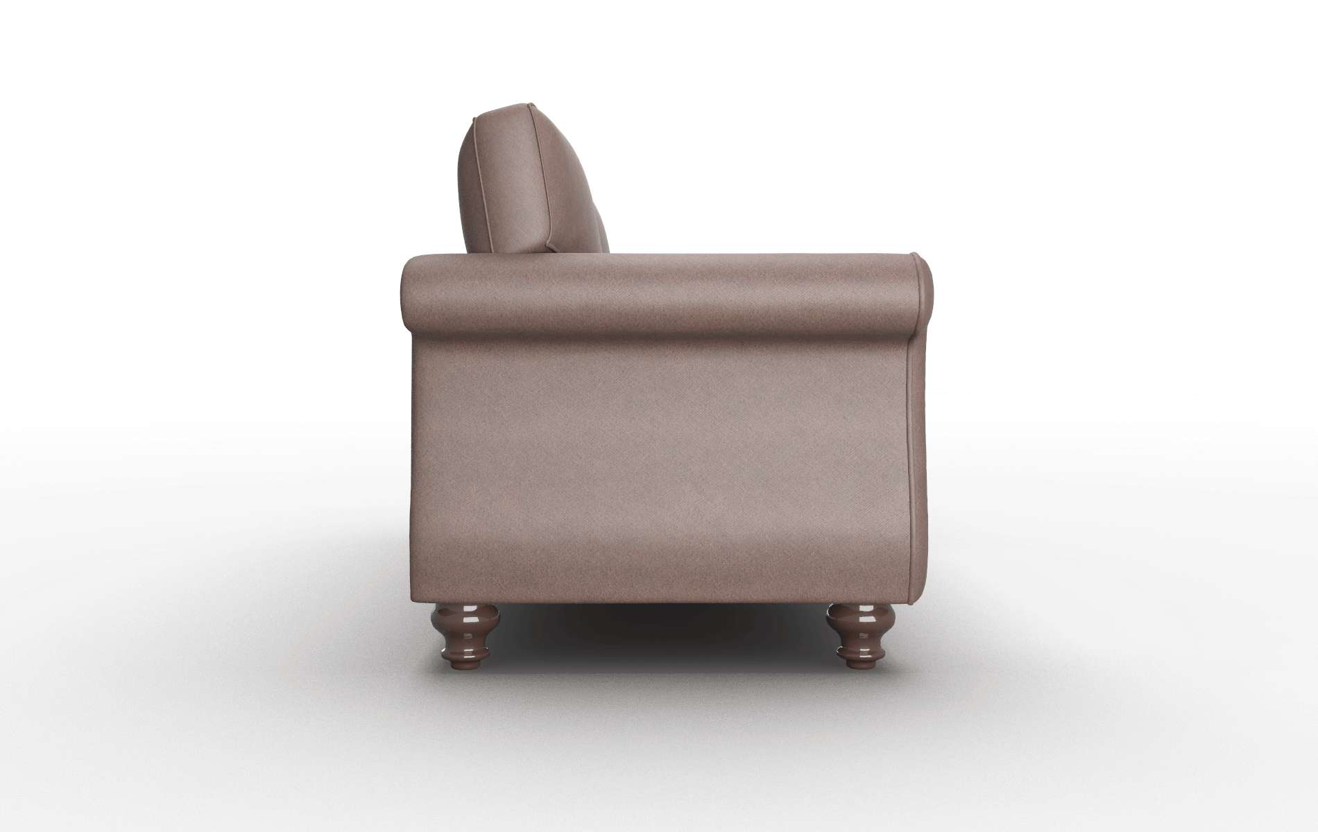 Pisa Bella Espresso Sofa espresso legs 3
