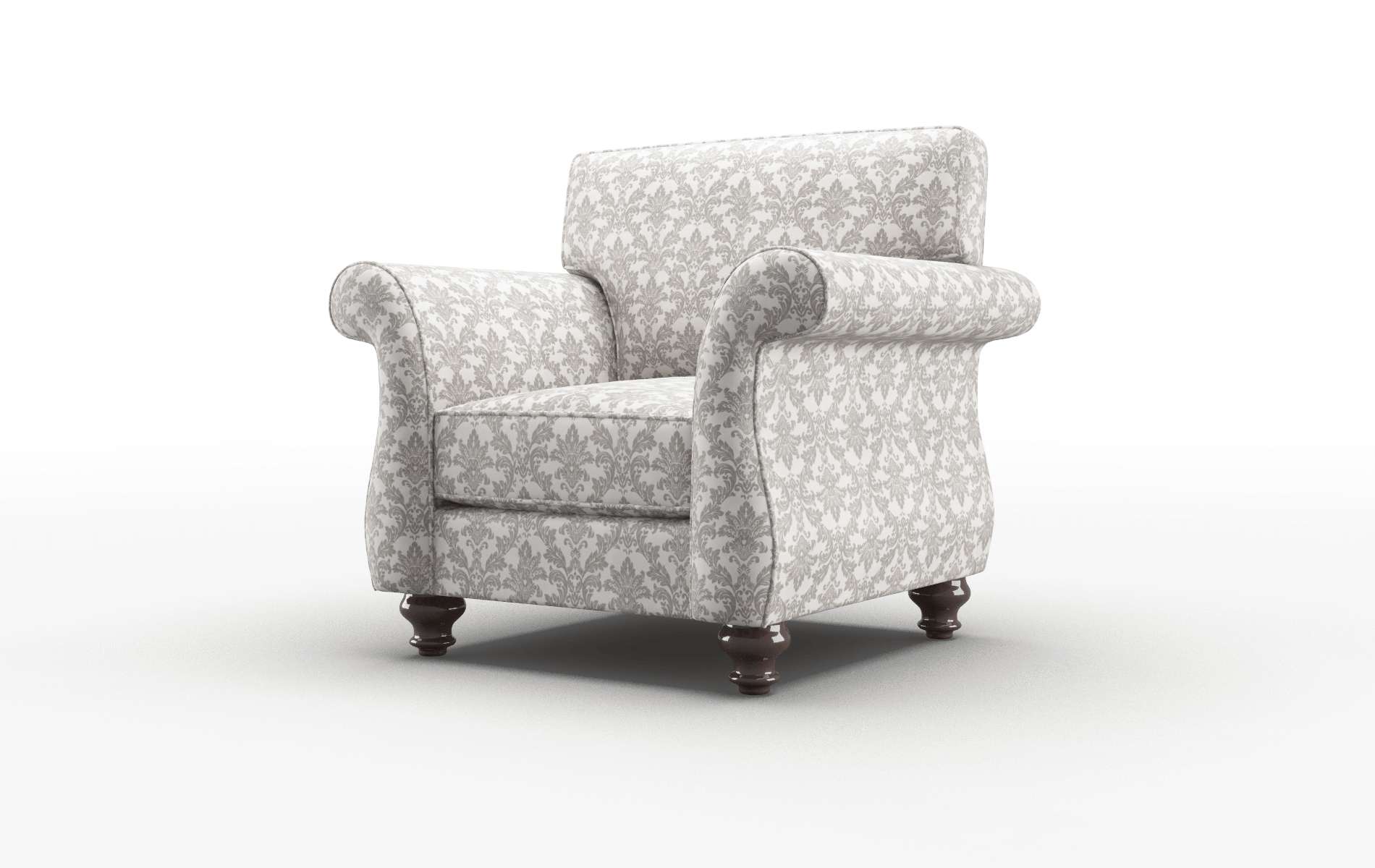 Pisa Bergamo Dove Chair espresso legs 4