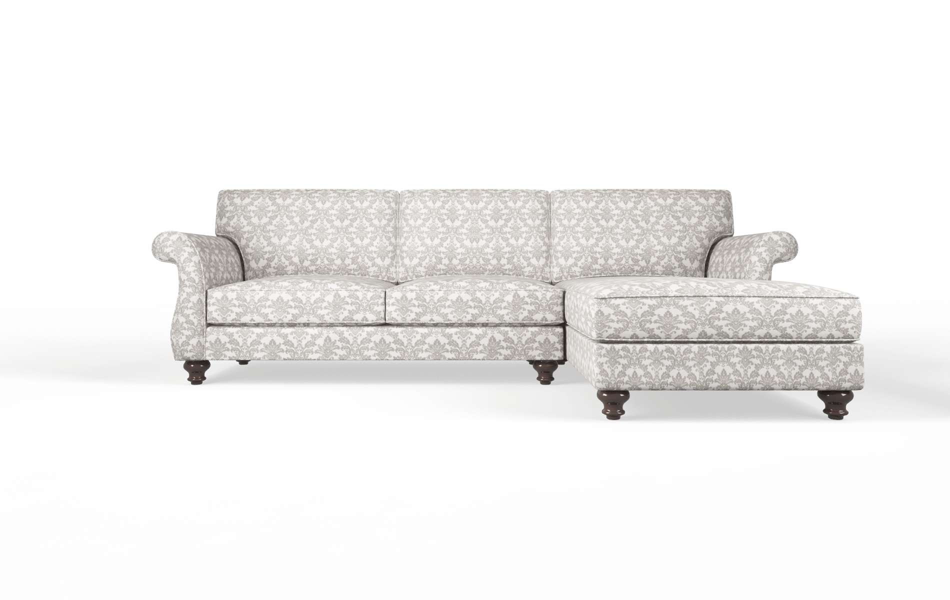 Pisa Bergamo Dove Panel espresso legs 1
