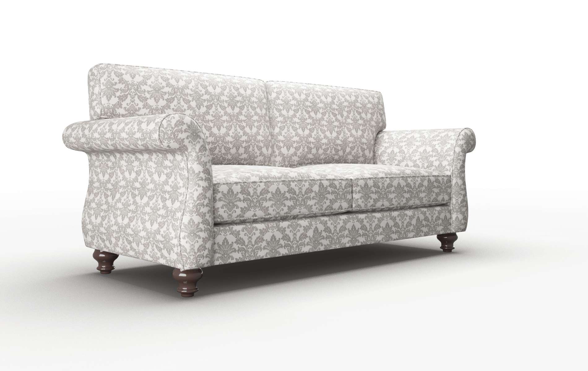 Pisa Bergamo Dove Sofa espresso legs 2