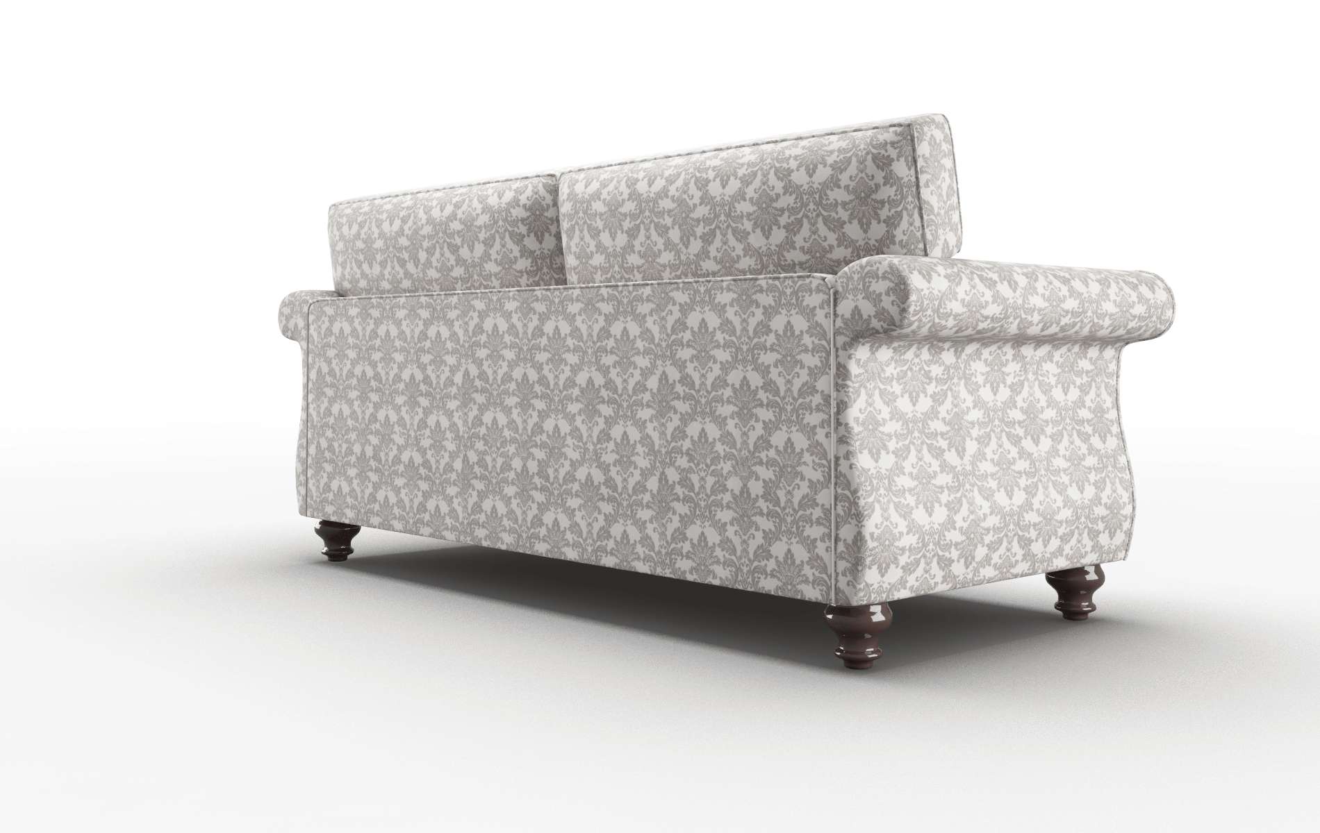 Pisa Bergamo Dove Sofa espresso legs 5