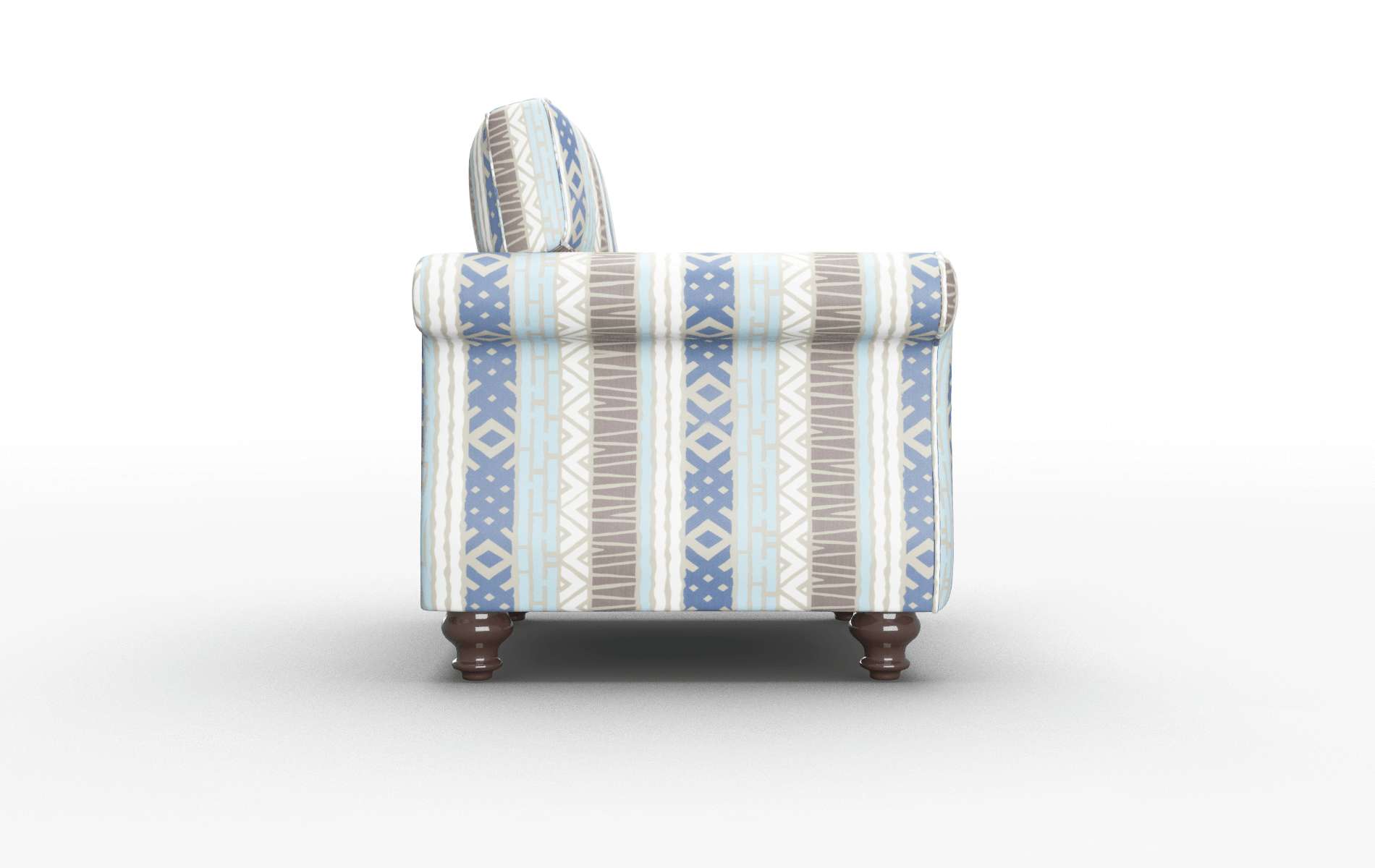 Pisa Bodhi Indigo Chair espresso legs 3