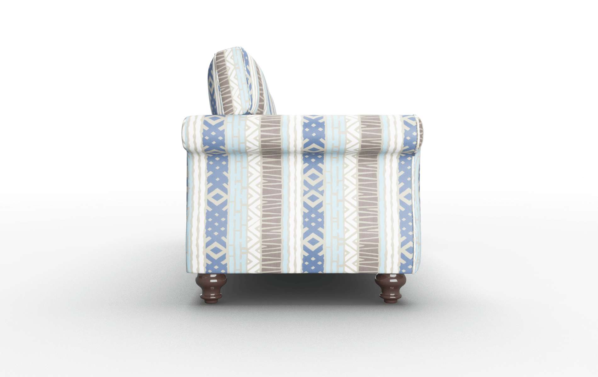 Pisa Bodhi Indigo Sofa espresso legs 3