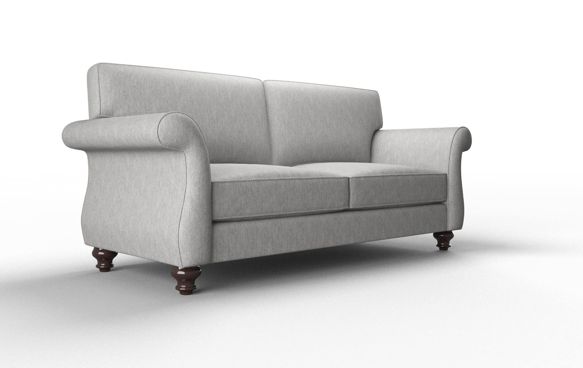 Pisa Bungalow Graphite Sofa espresso legs 2