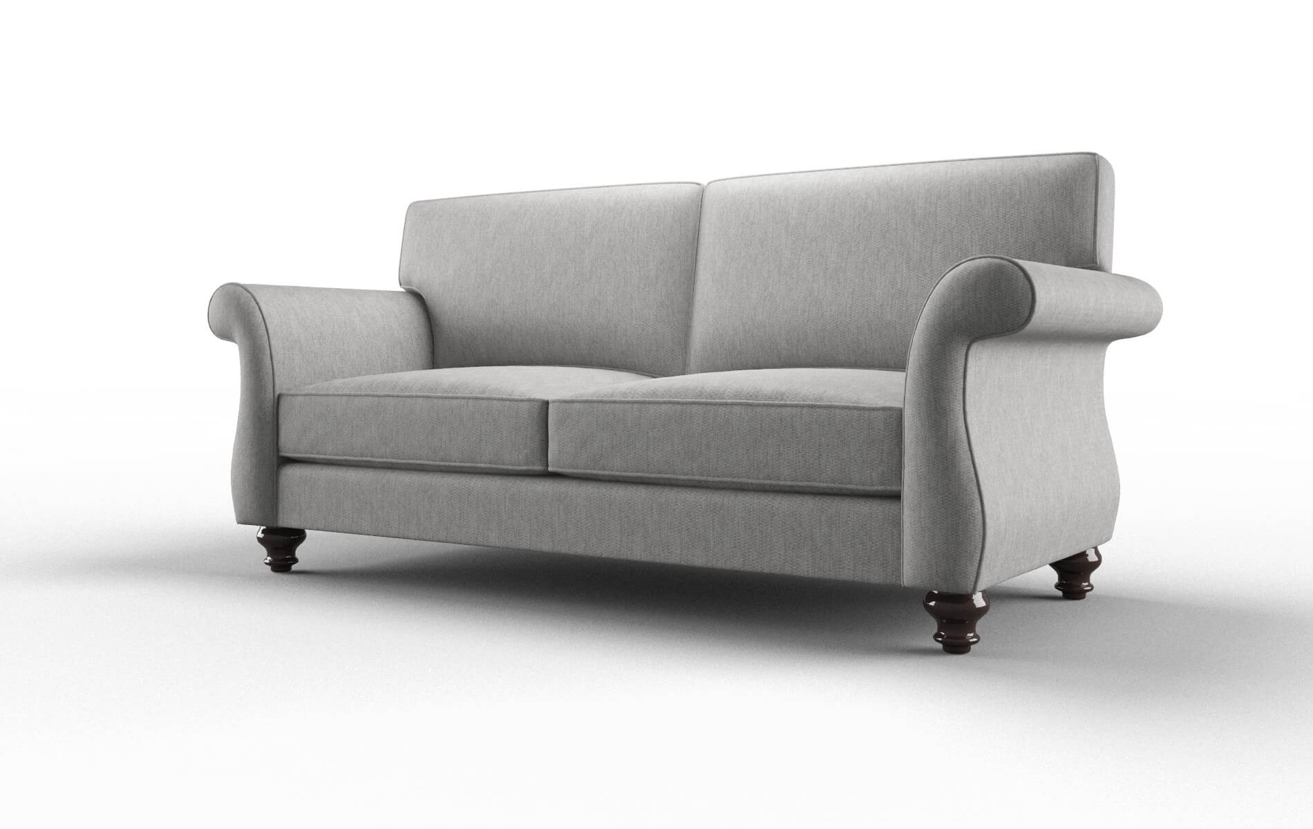 Pisa Bungalow Graphite Sofa espresso legs 4