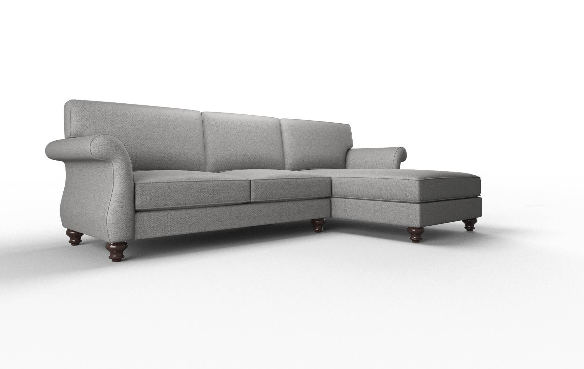 Pisa Catalina Steel Panel espresso legs 2