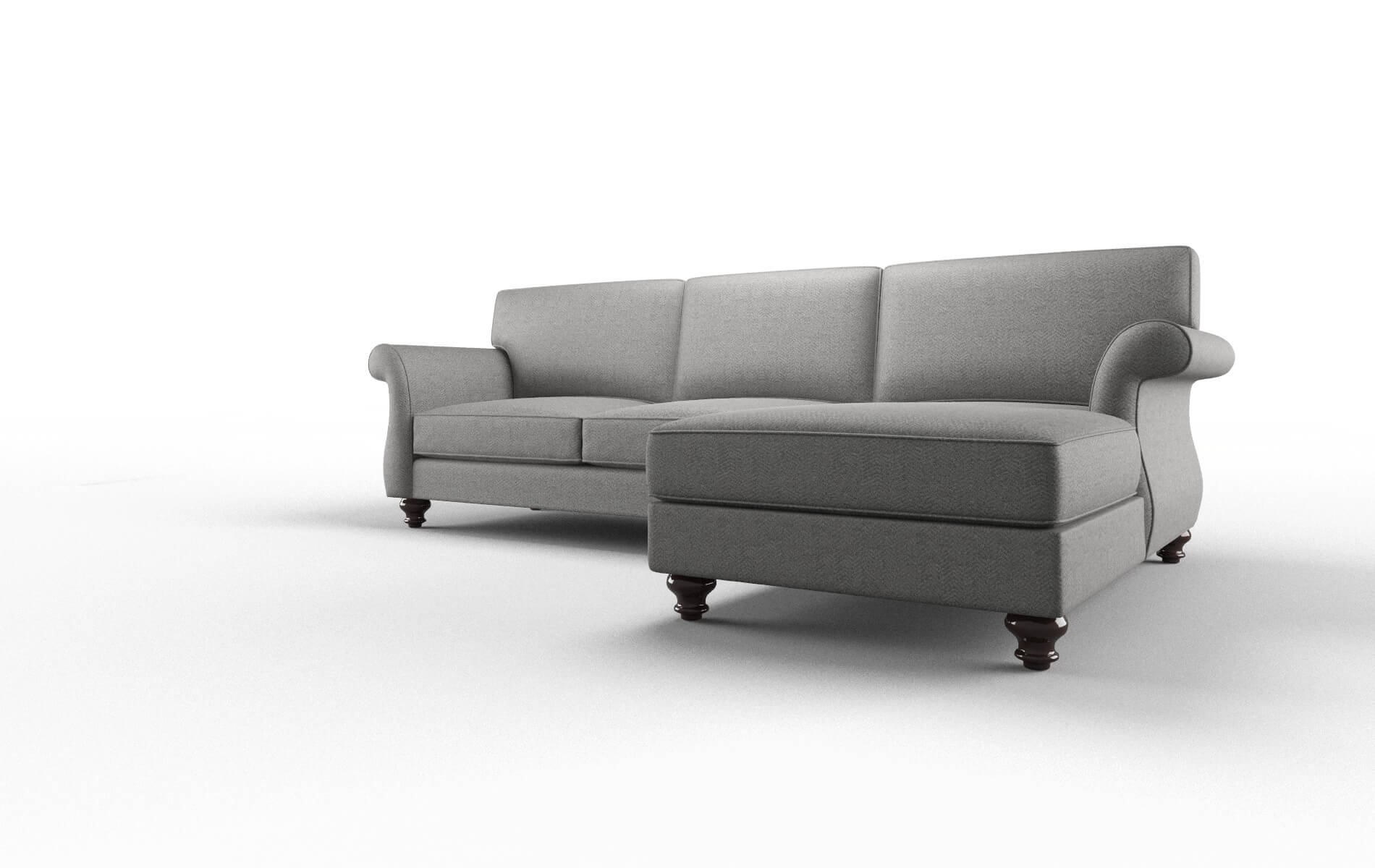 Pisa Catalina Steel Panel espresso legs 4