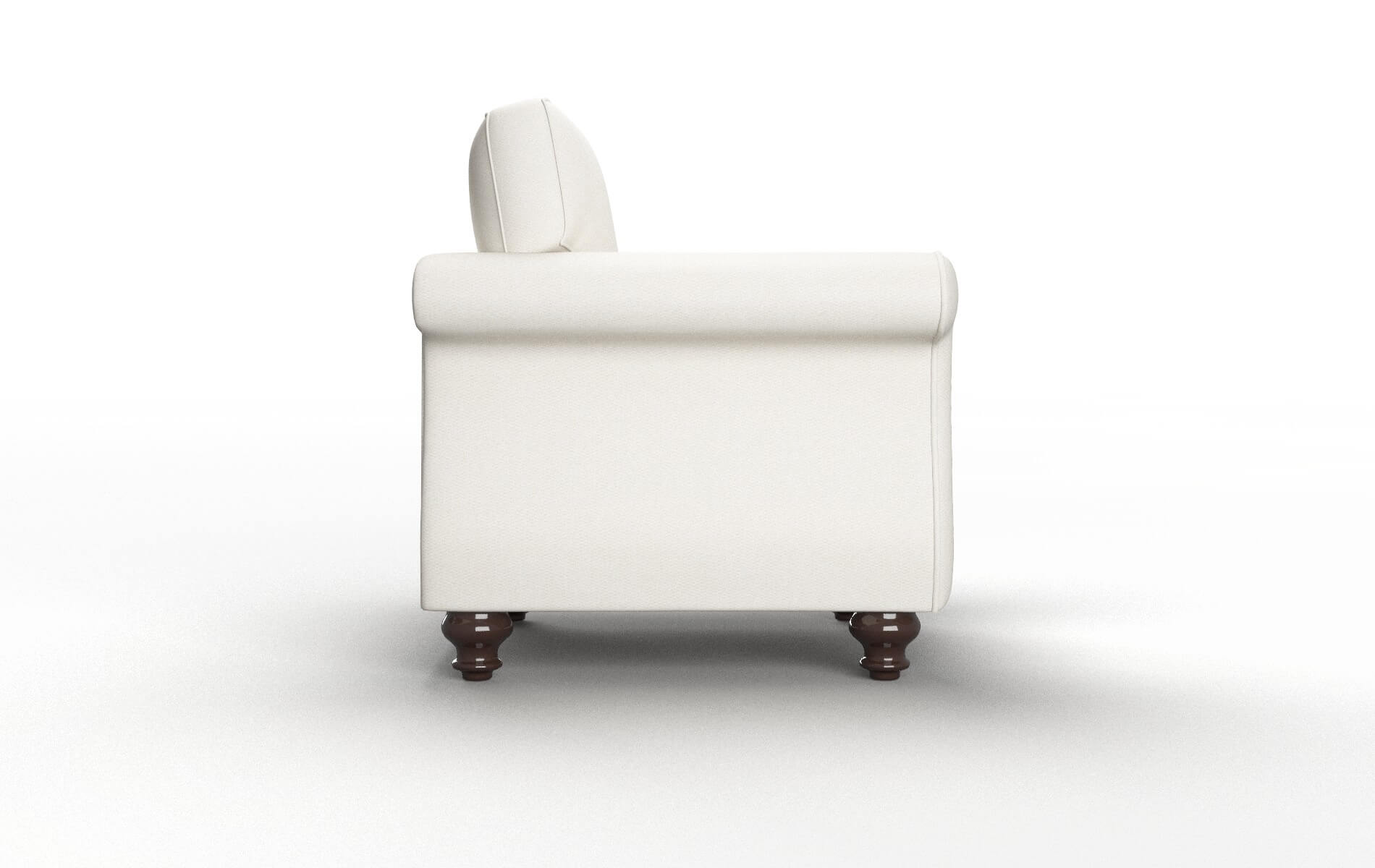 Pisa Chance Bone Chair espresso legs 3