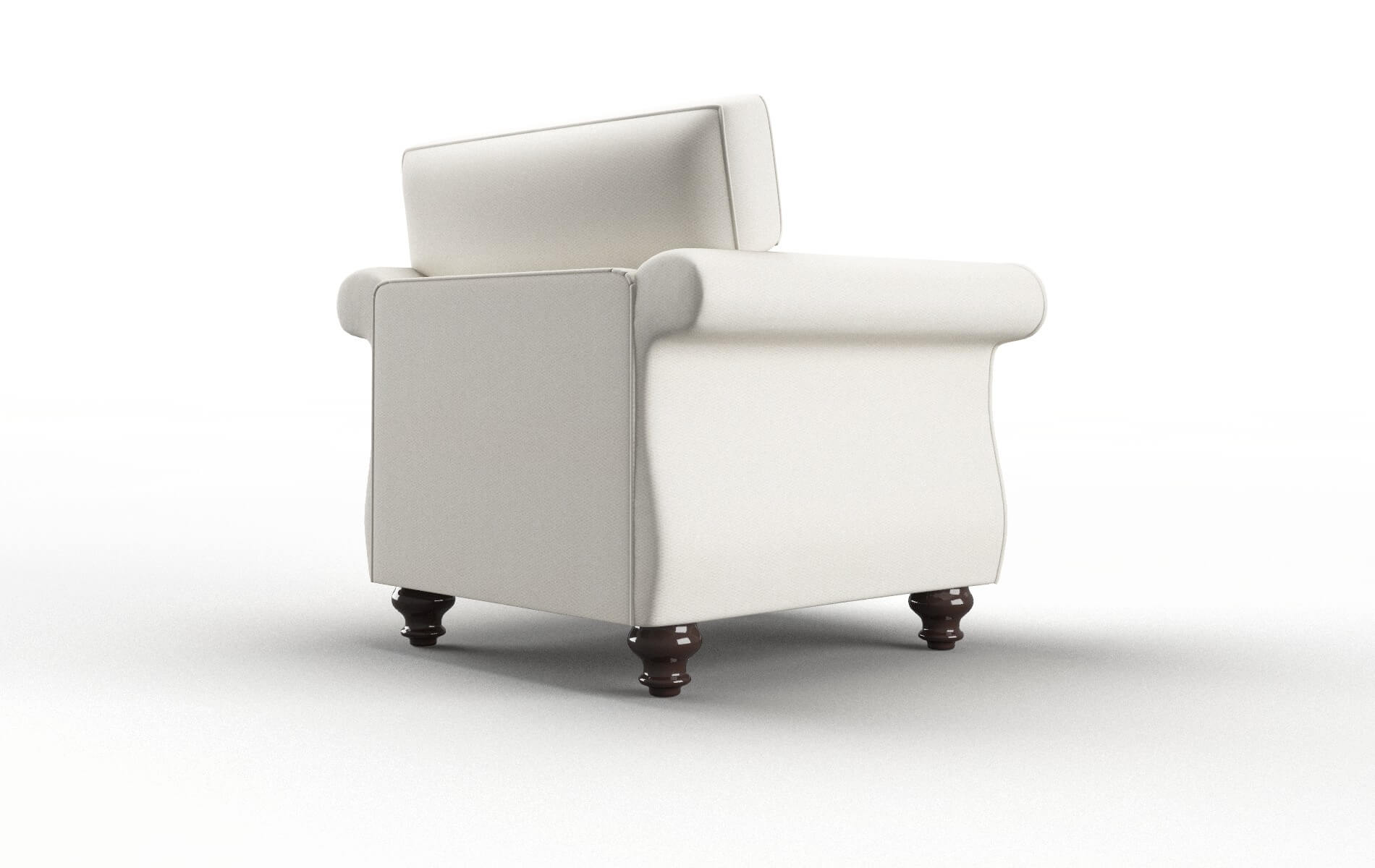 Pisa Chance Bone Chair espresso legs 5