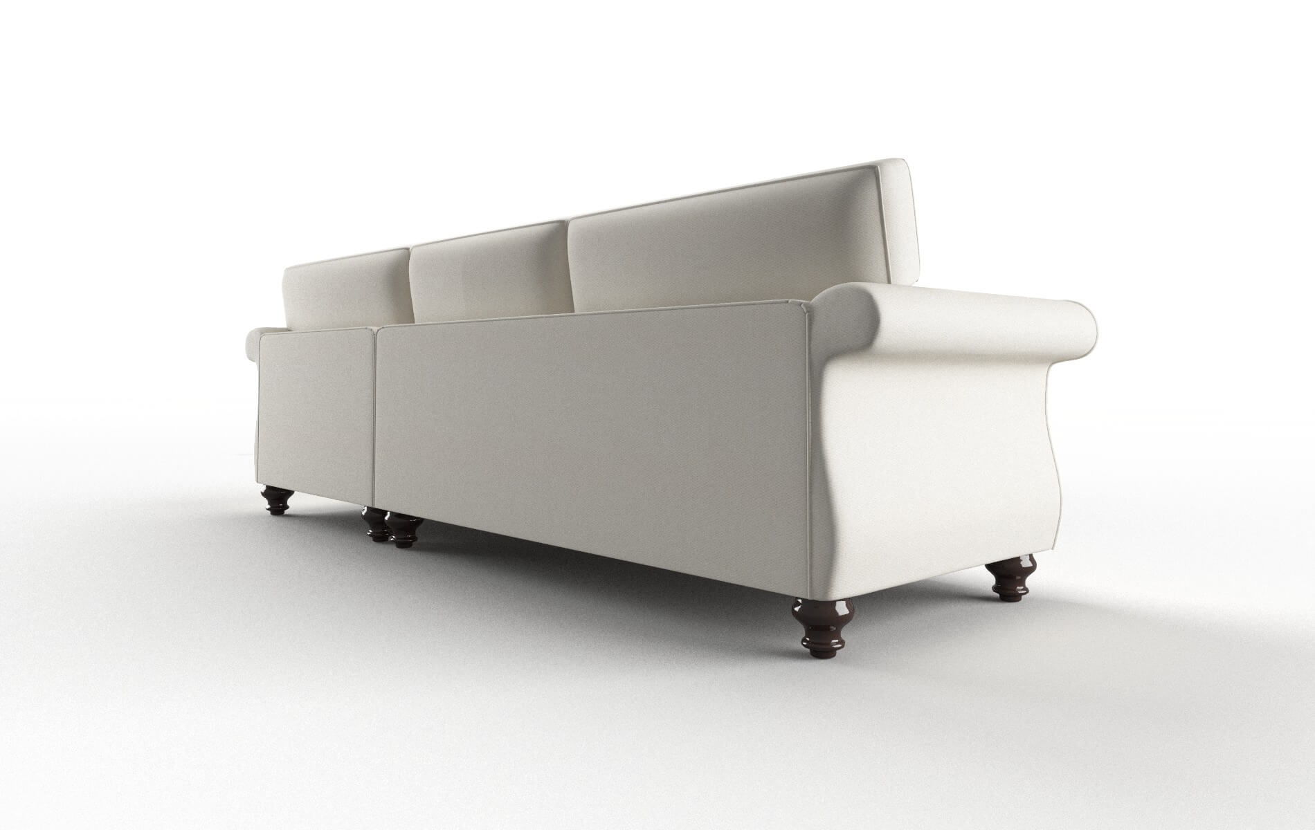 Pisa Chance Bone Panel espresso legs 5