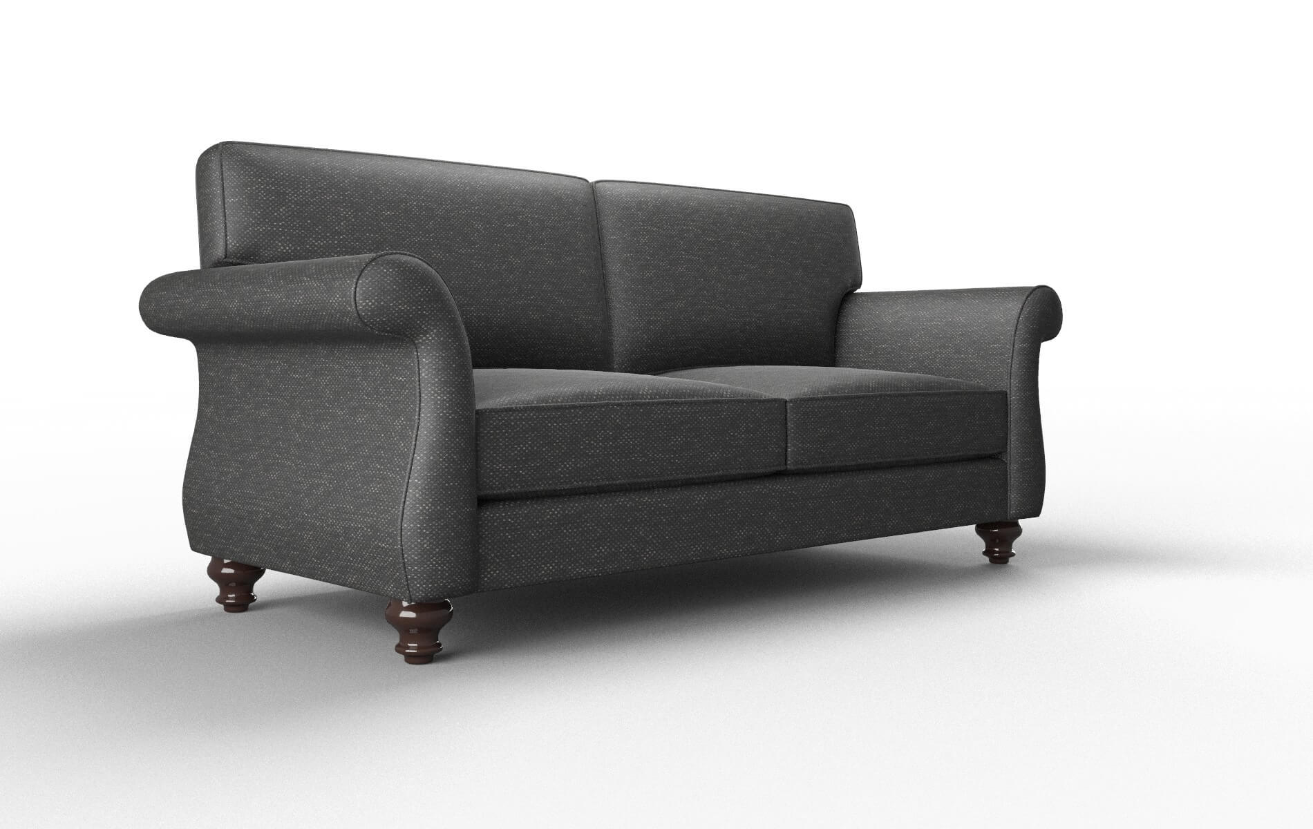 Pisa Chance Denim Sofa espresso legs 2
