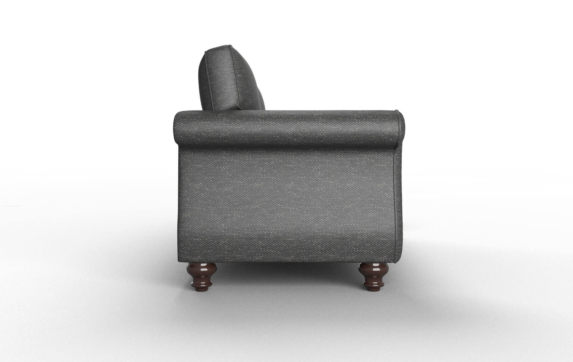 Pisa Chance Denim Sofa espresso legs 3