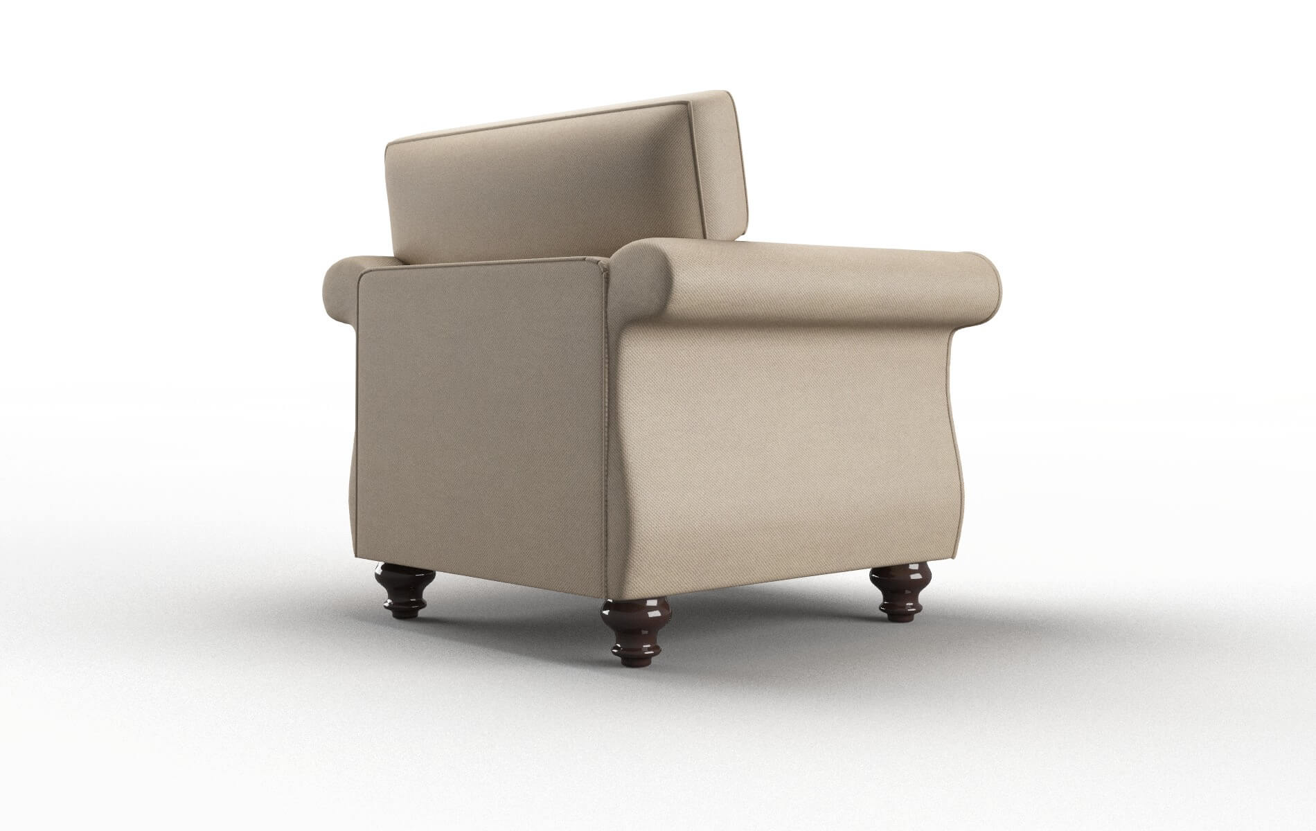 Pisa Chance Platinum Chair espresso legs 5