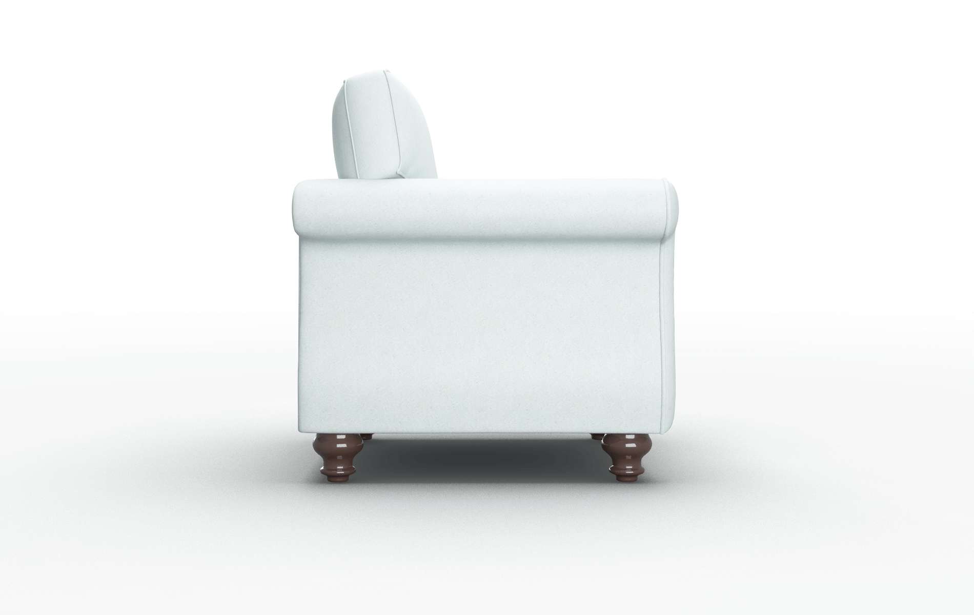 Pisa Clyde Cornflower Chair espresso legs 3