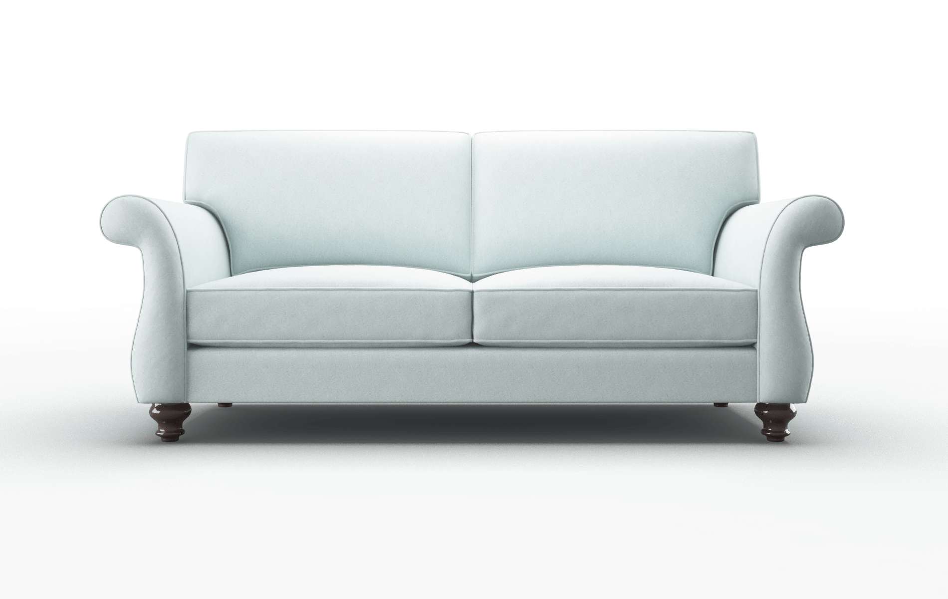 Pisa Clyde cornflower Sofa Espresso Legs  1