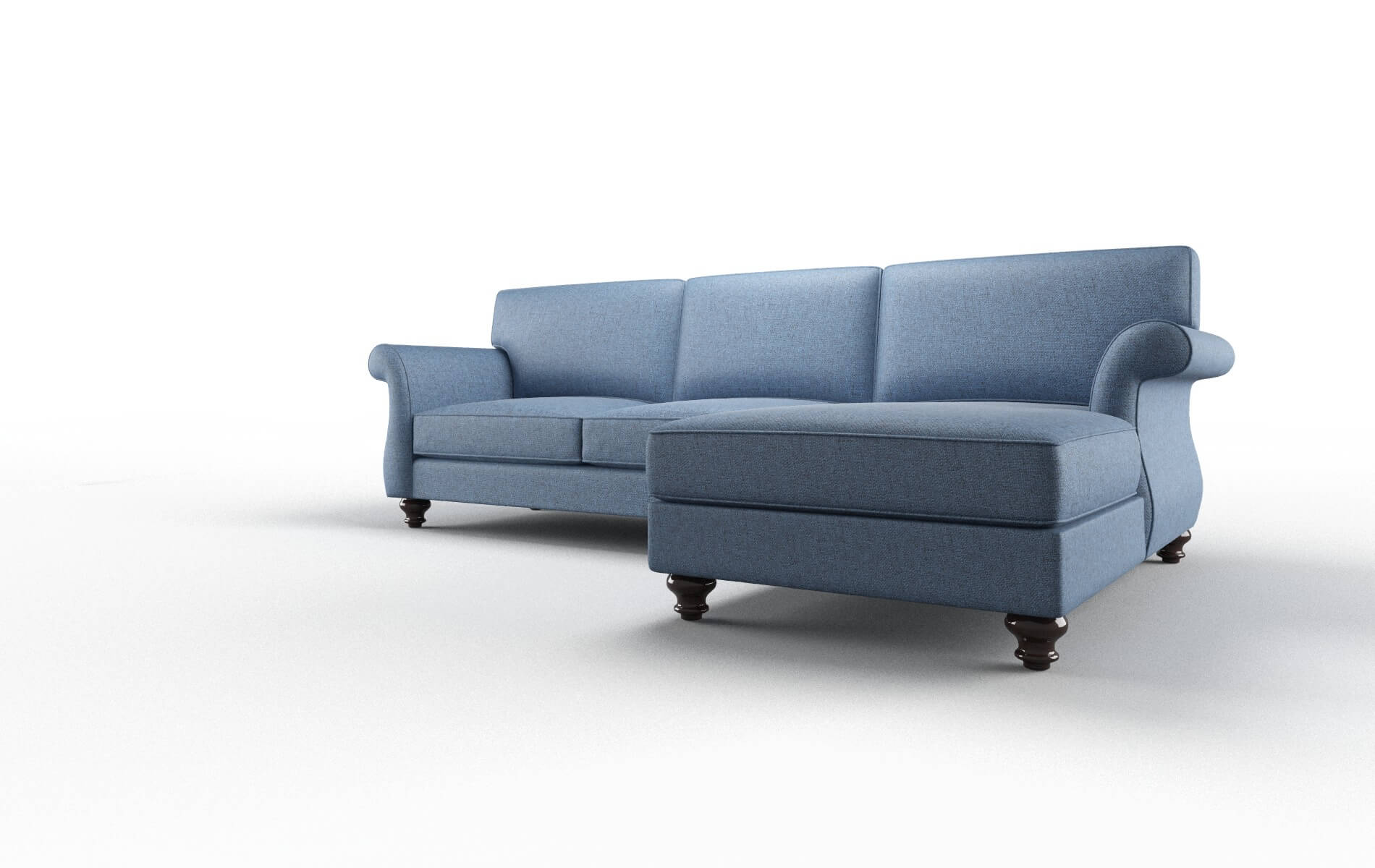 Pisa Clyde Deep_ocean Panel espresso legs 4