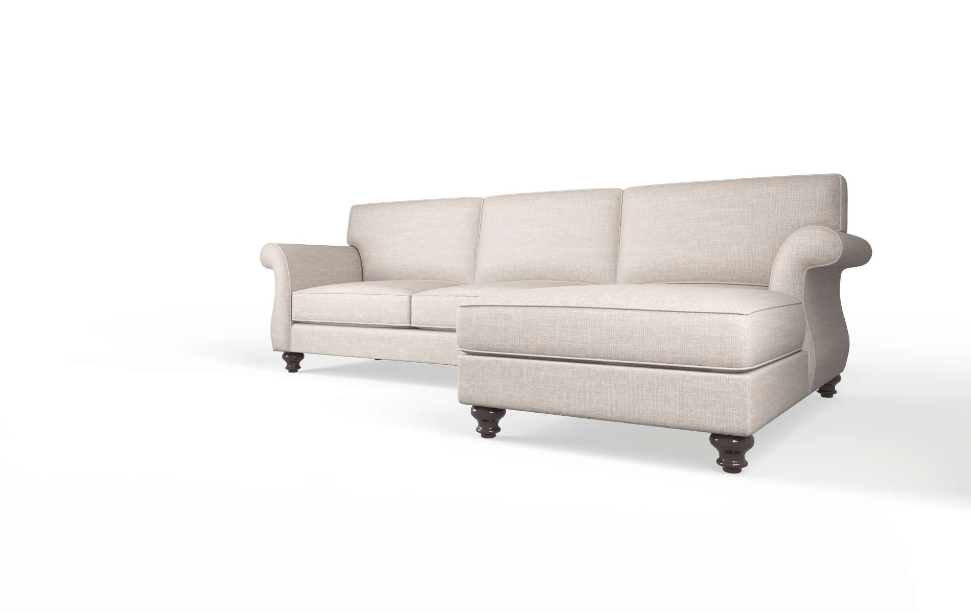 Pisa Clyde Dolphin Panel espresso legs 4