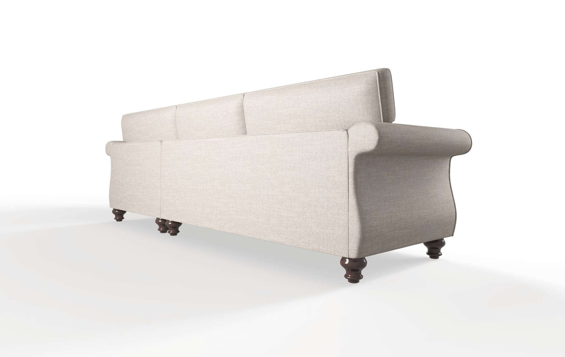 Pisa Clyde Dolphin Panel espresso legs 5